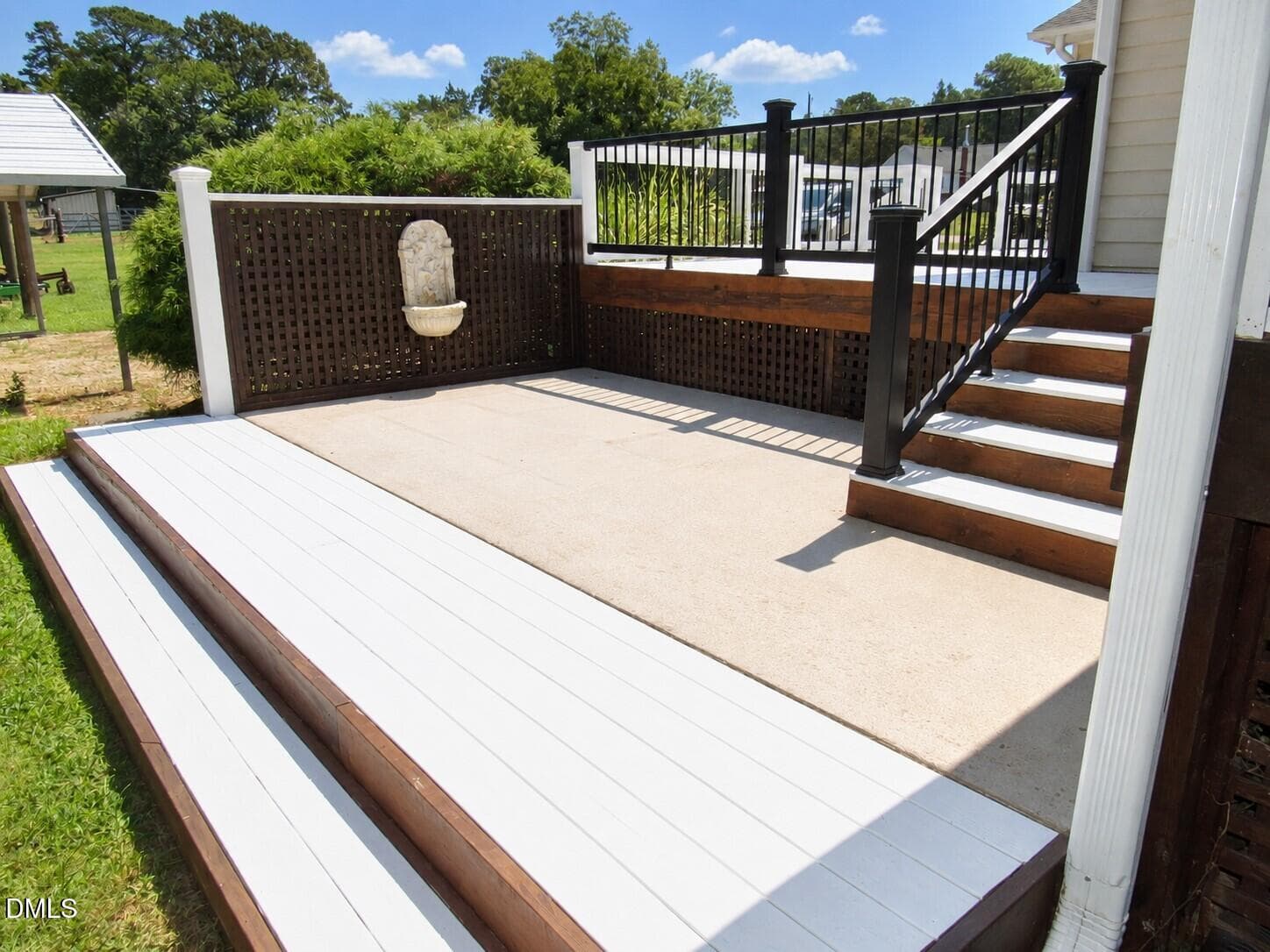 Patio - with hot tub circuit - 1290 Spring Valley Road, Henderson, NC 27537, Henderson