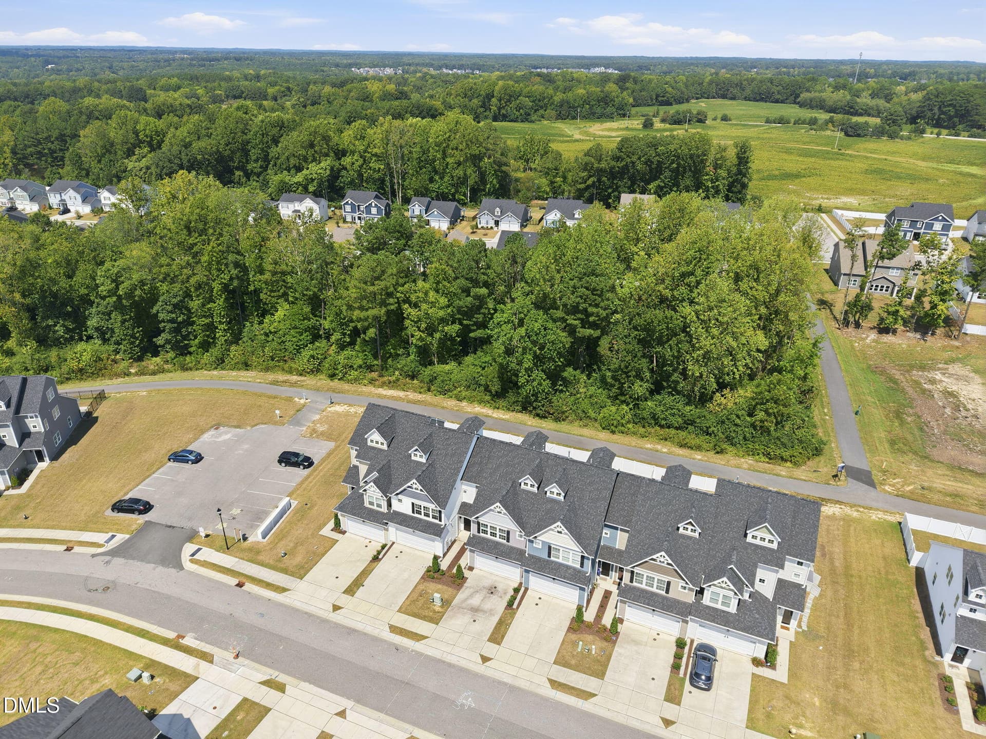 Aerial View-Neighborhood - 234 Shingle Oak Road, Wake Forest, NC 27587