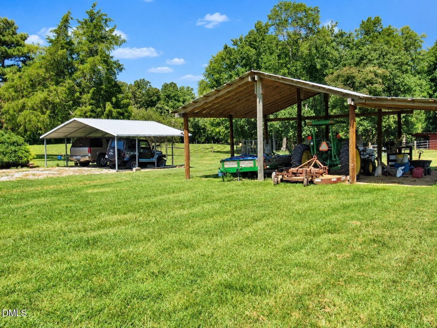 Carport & Pole barn storage - 1290 Spring Valley Road, Henderson, NC 27537, Henderson