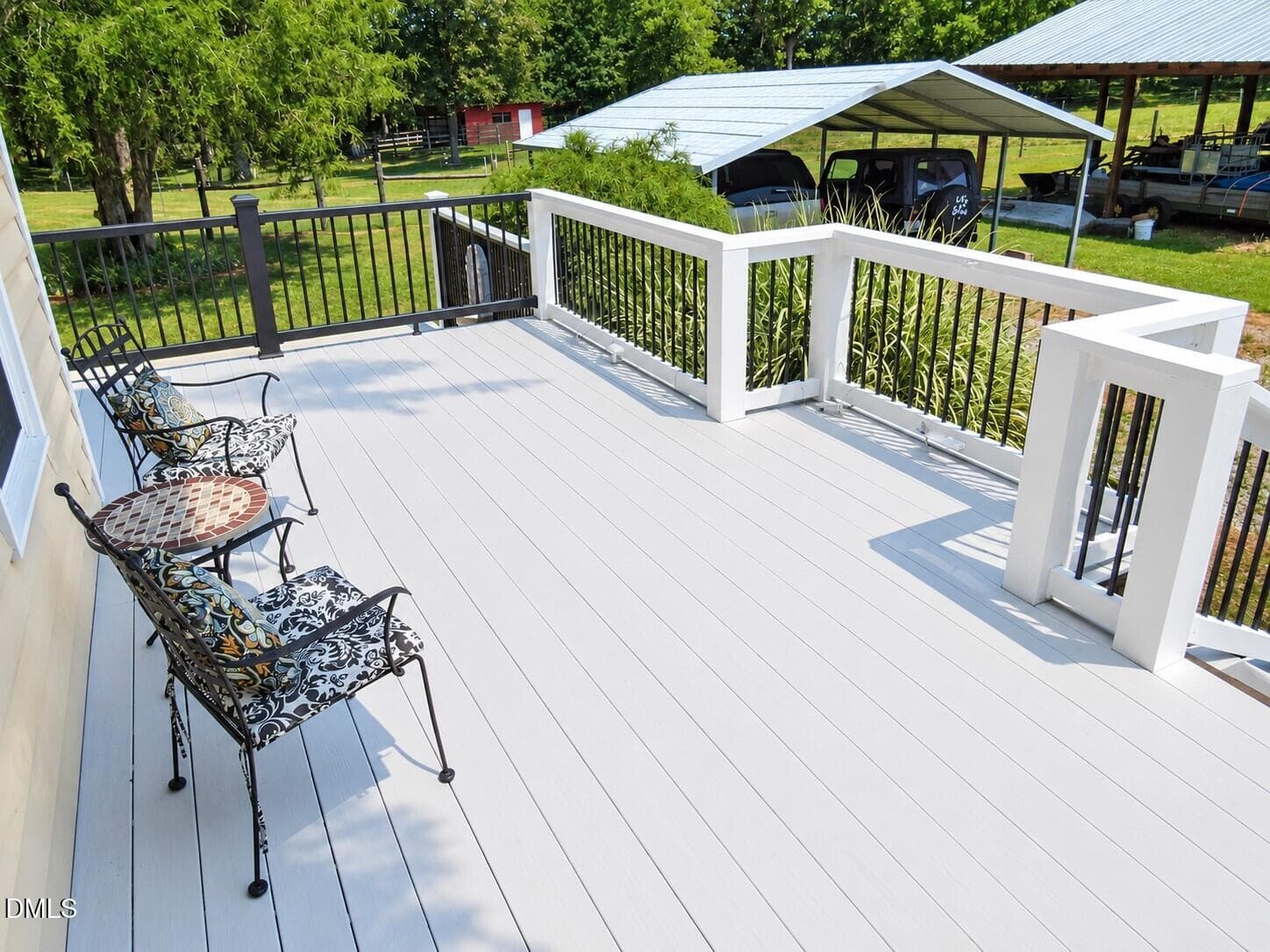 Deck - 1290 Spring Valley Road, Henderson, NC 27537