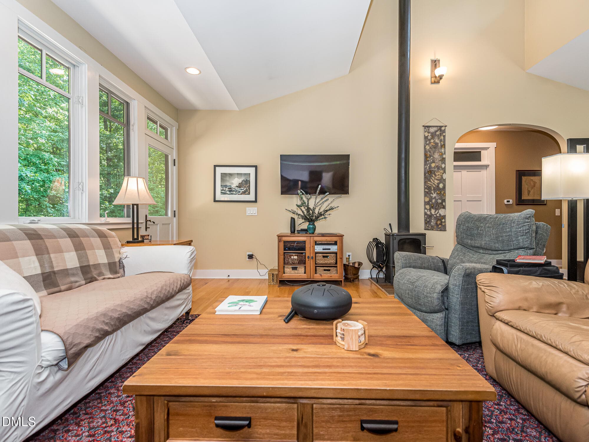 Living Area - 384 Potluck Farm Road, Rougemont, NC 27572