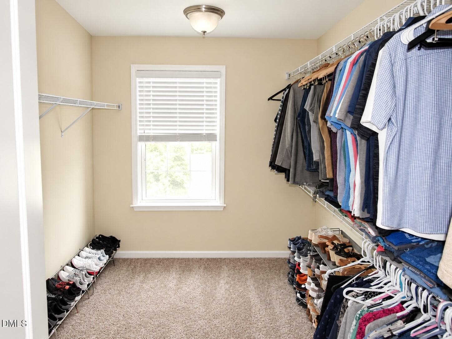 Walk-in closet - 124 Putters Court, Durham, NC 27703, Durham