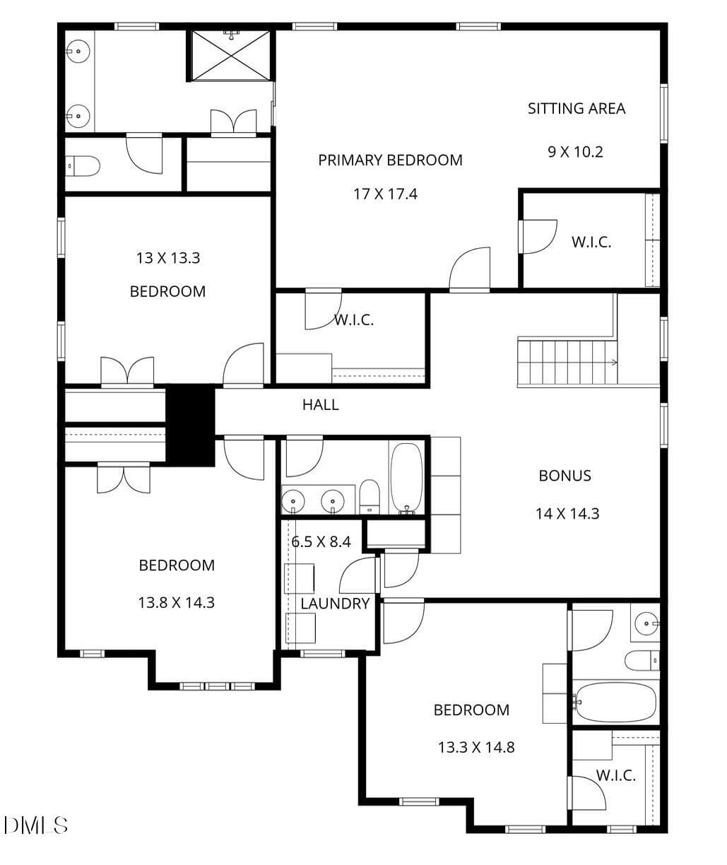Plan - 2836 Landon Ridge Drive, New Hill, NC 27562, New Hill