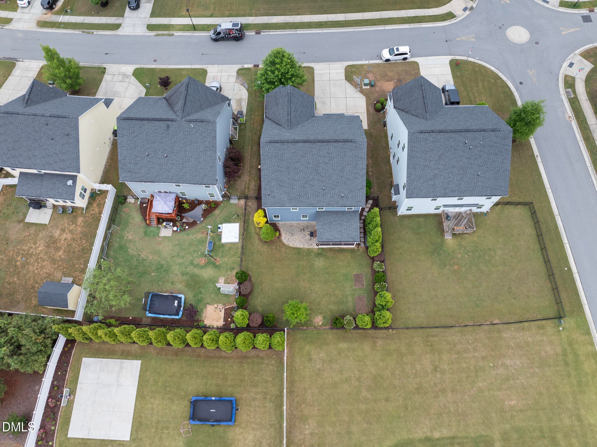 Aerial View - 2836 Landon Ridge Drive, New Hill, NC 27562, New Hill