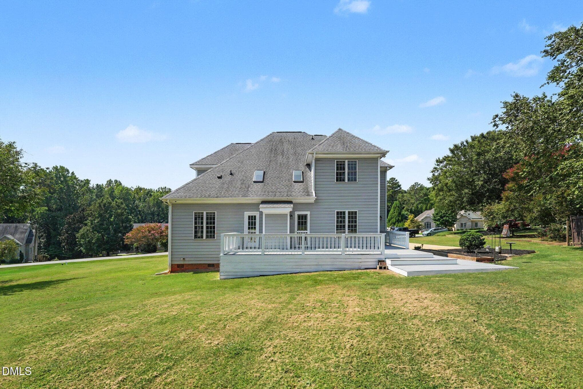 View from back yard - 5312 Serather Court, Garner, NC 27529, Garner