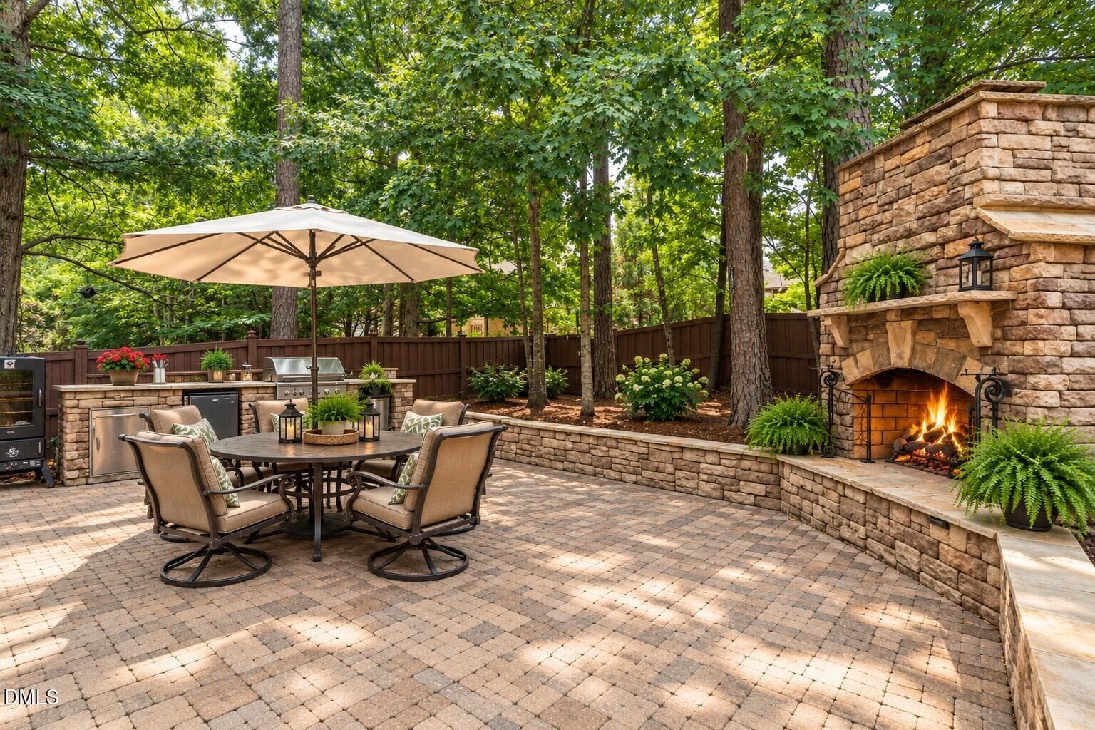 Patio-2X - 2800 Pompeii Place, Wake Forest, NC 27587