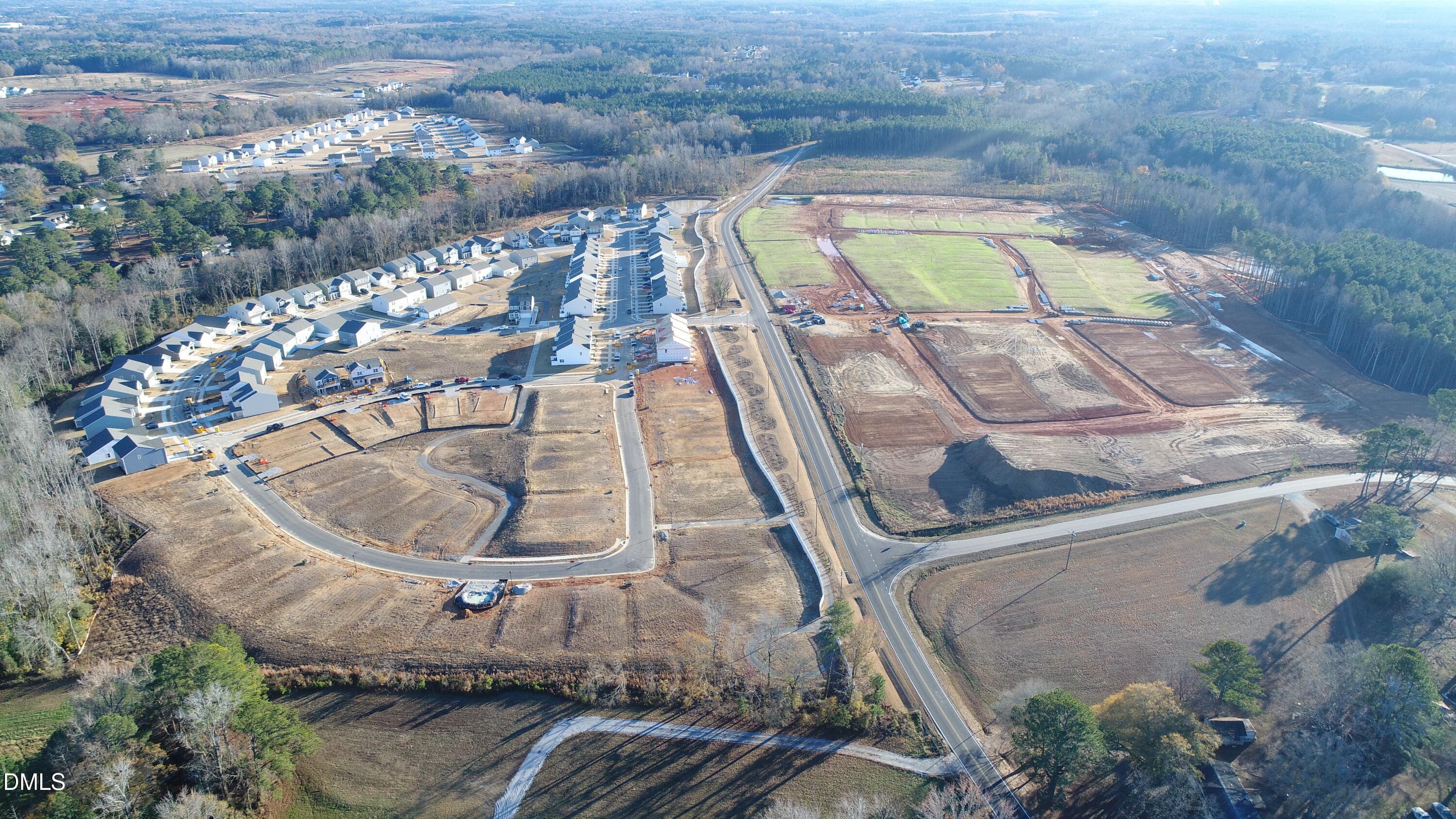 Aerial View 1 - 124 S Meyers Court, Clayton, NC 27520, Clayton