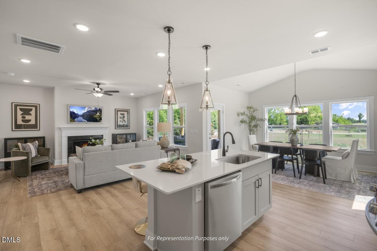 Holly Furnished with Messy and cafe bump - 55 Sunset Ridge Drive, Fuquay Varina, NC 27526