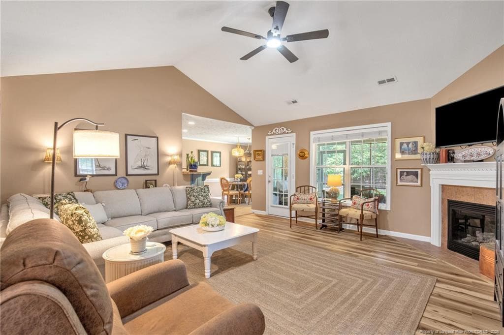 Living Room - 408 Allegiance Street, Raeford, NC 28376, Raeford
