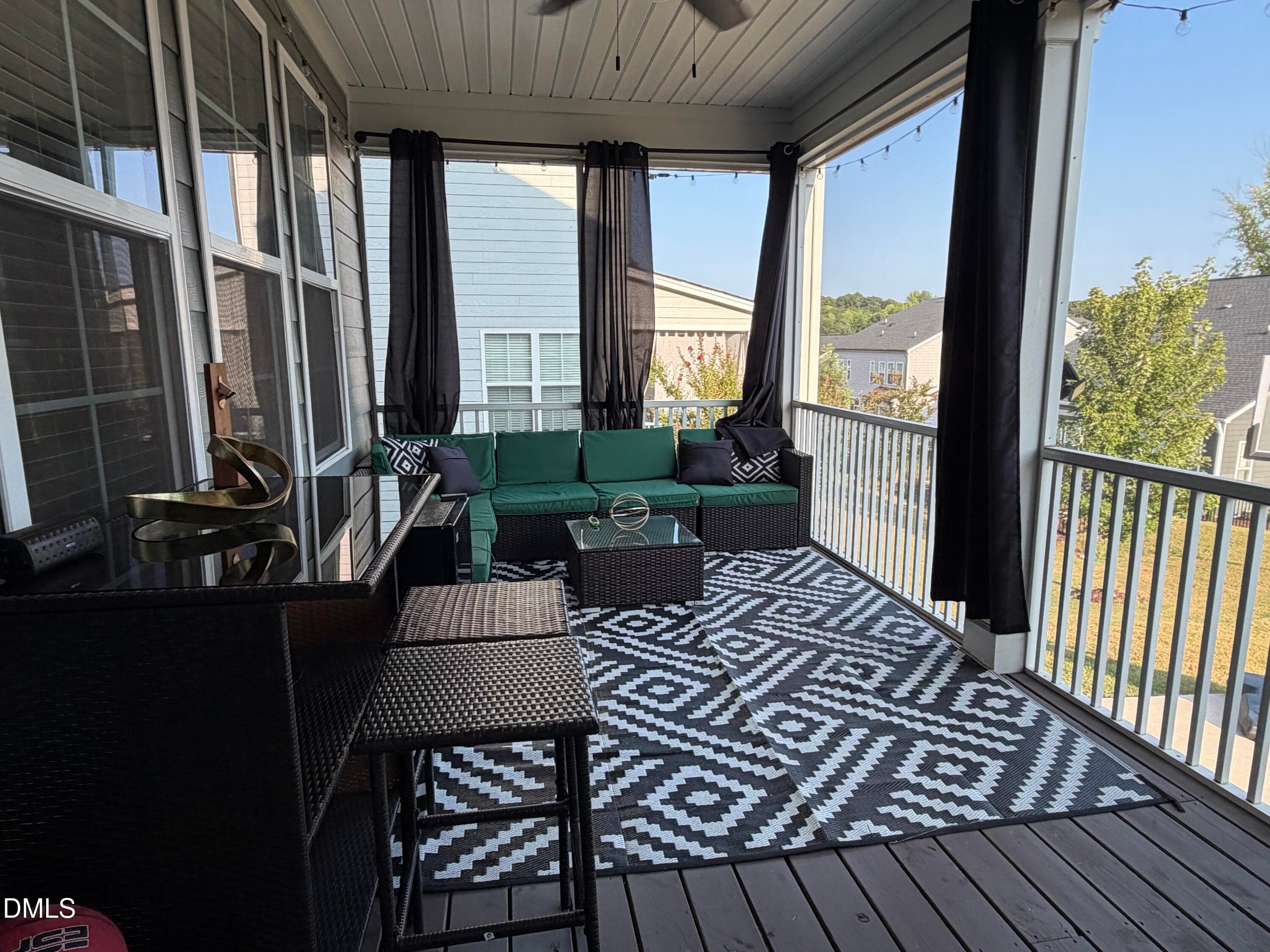 back porch1 - 2012 Hay House Avenue, Wake Forest, NC 27587, Wake Forest