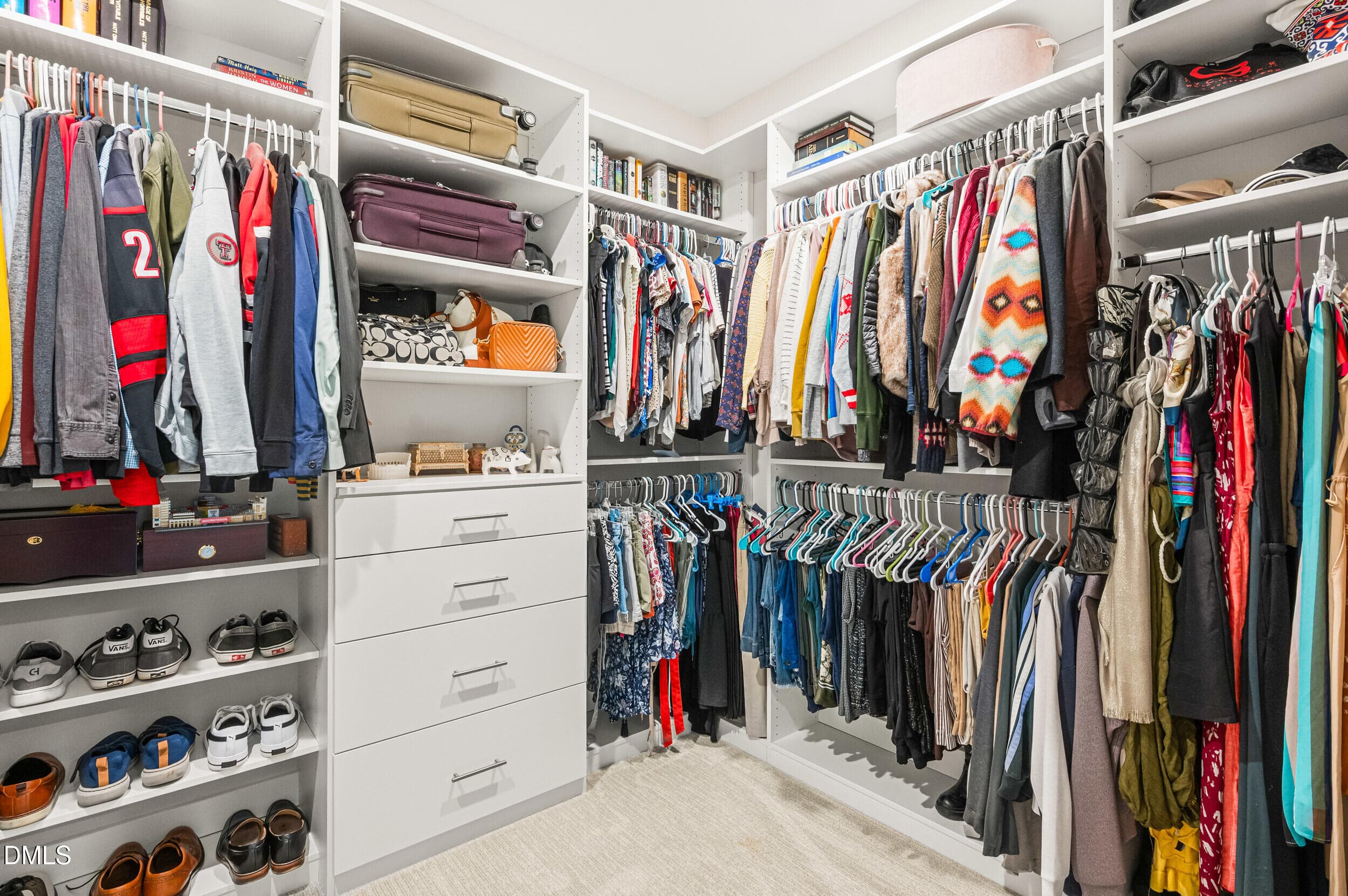 Primary Custom Closet - 4021 Reunion Creek Parkway, Apex, NC 27539, Apex