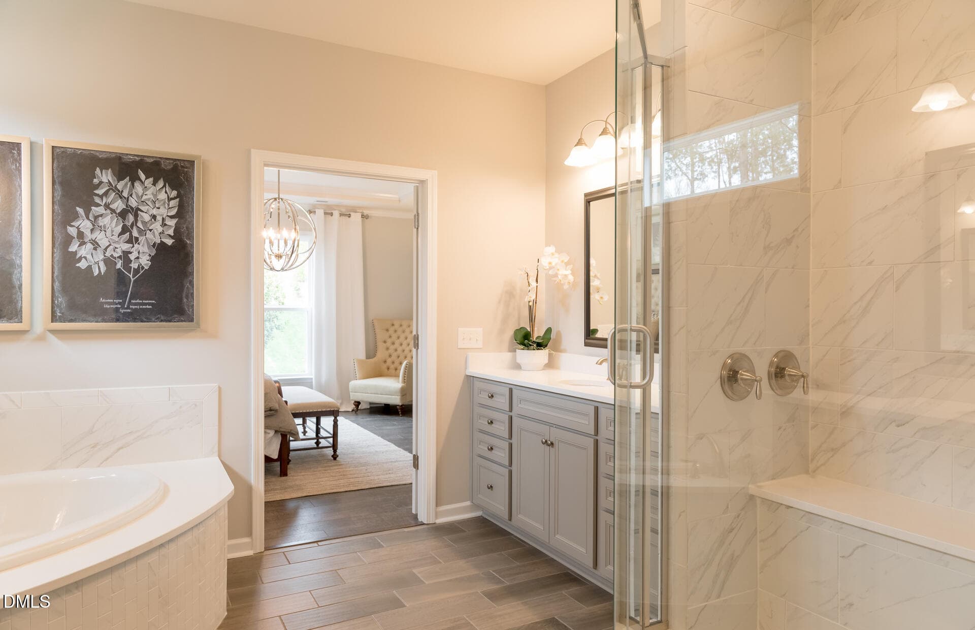 Olmsted-Vanderbilt-OwnersBathOpt5.3 - 120 Canopy Whispers Way, Angier, NC 27501, Angier