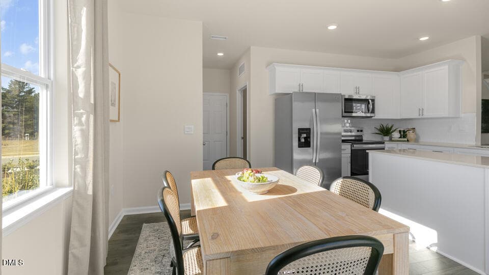 BREAKFAST AREA/KITCHEN - 220 Grazing Buck Drive, Clayton, NC 27520, Clayton