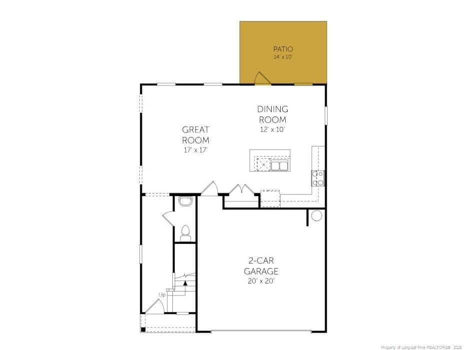 The Garrett - First Floor - 44 Stone Creek (Lot 7) Drive, Coats, NC 27521