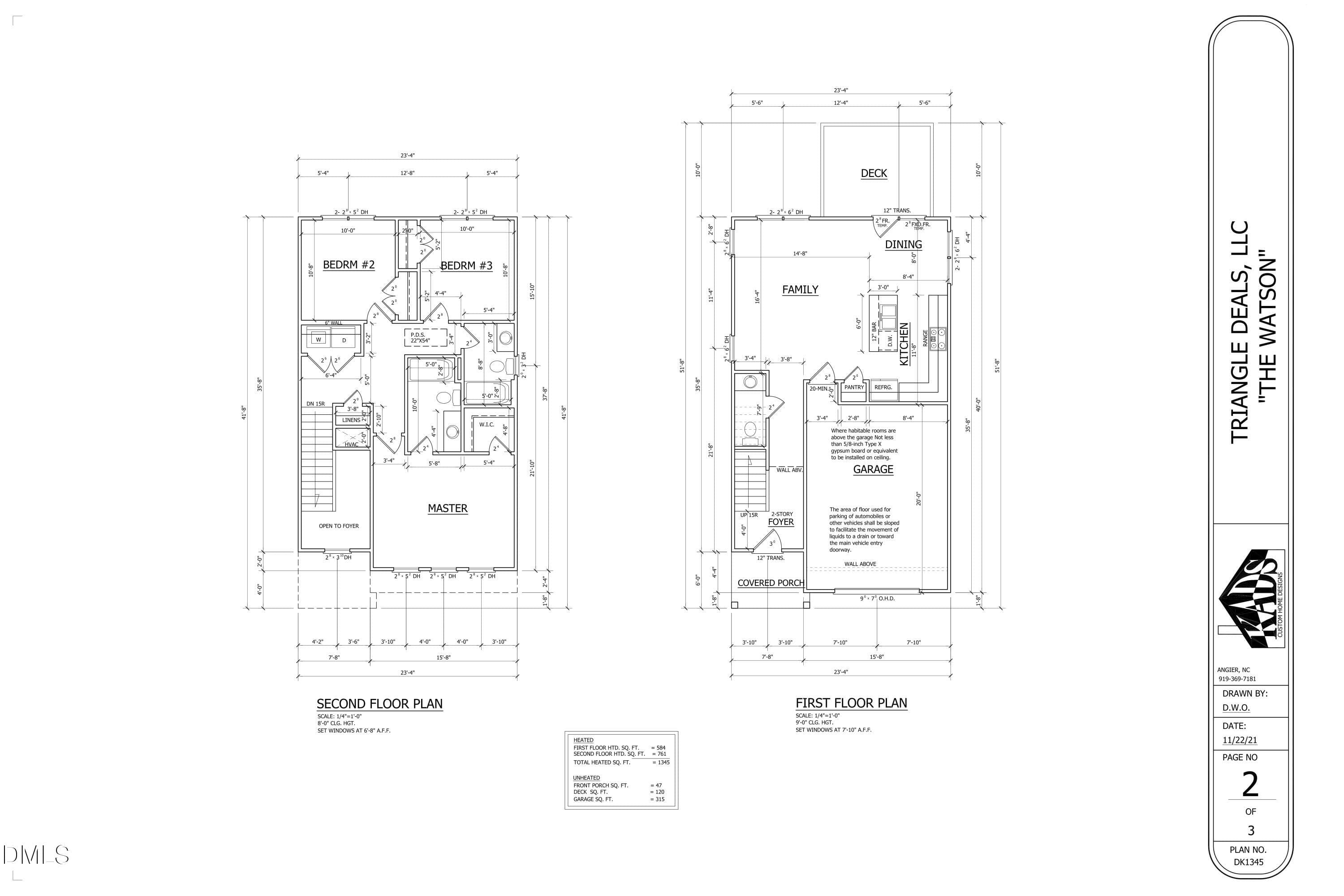 Building Plans_807 E Harnett-2 - 807 E Harnett Street, Dunn, NC 28334