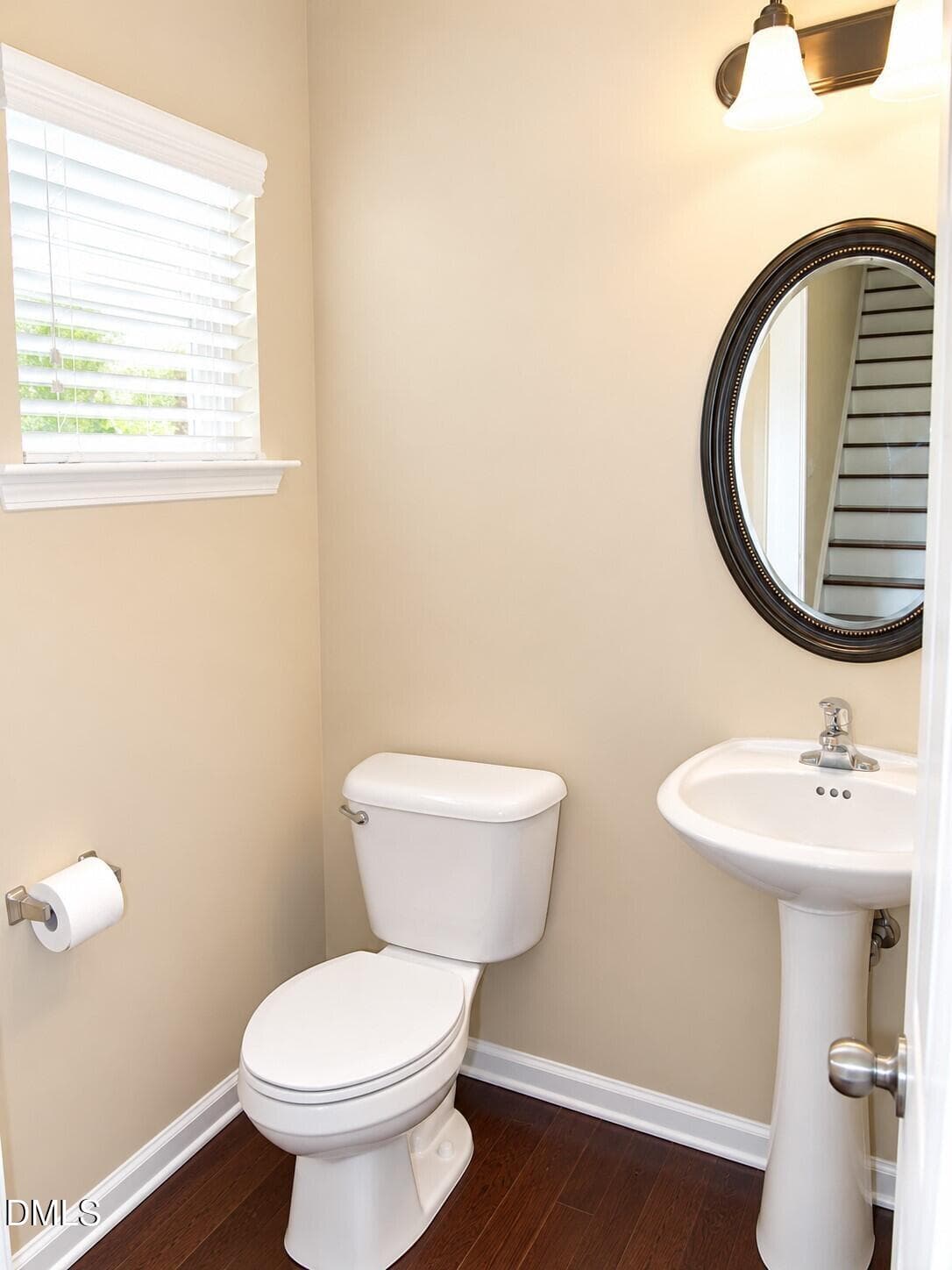 Powder room - 724 Forrest Lane, Creedmoor, NC 27522
