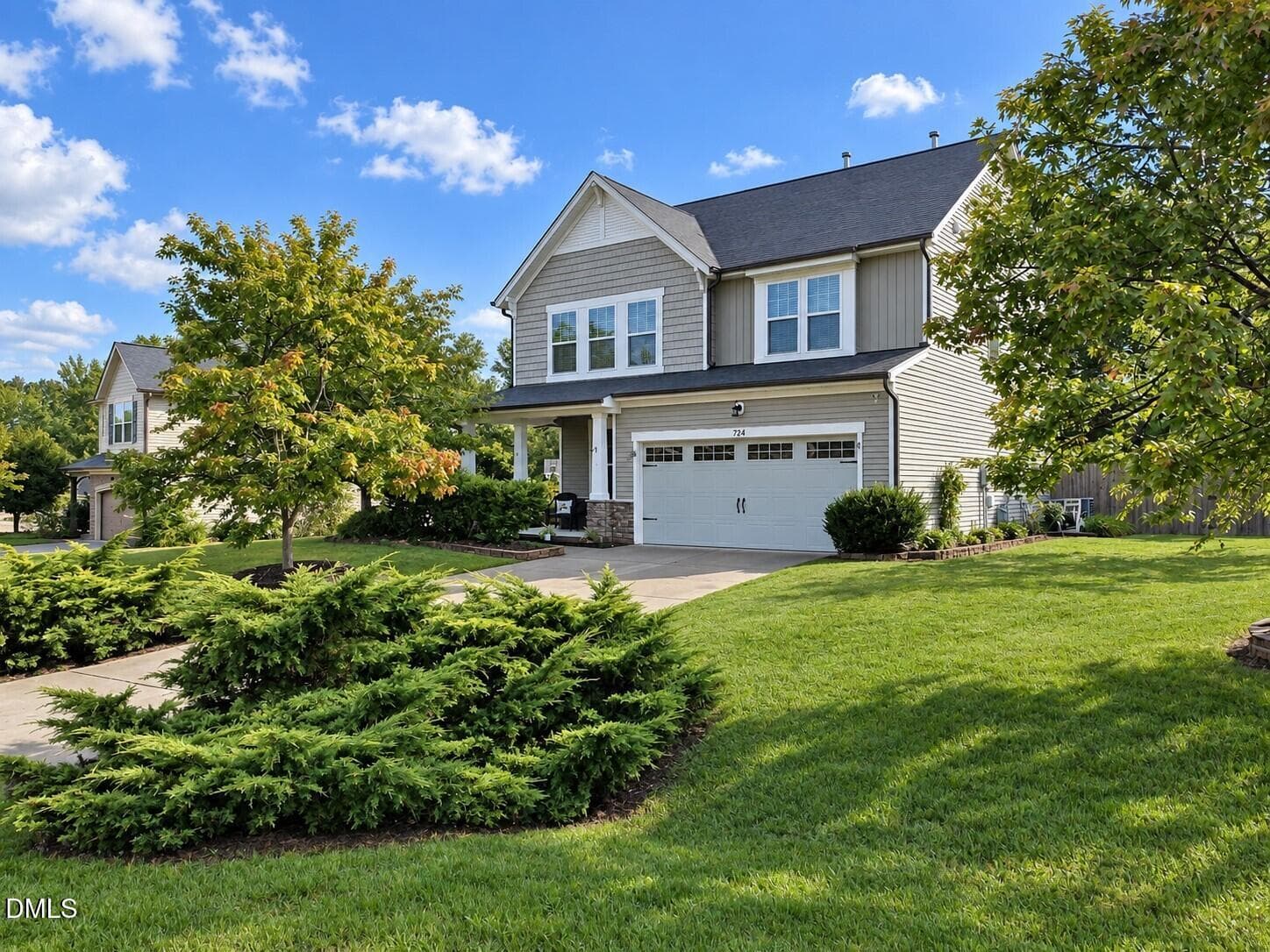 Front view - 724 Forrest Lane, Creedmoor, NC 27522