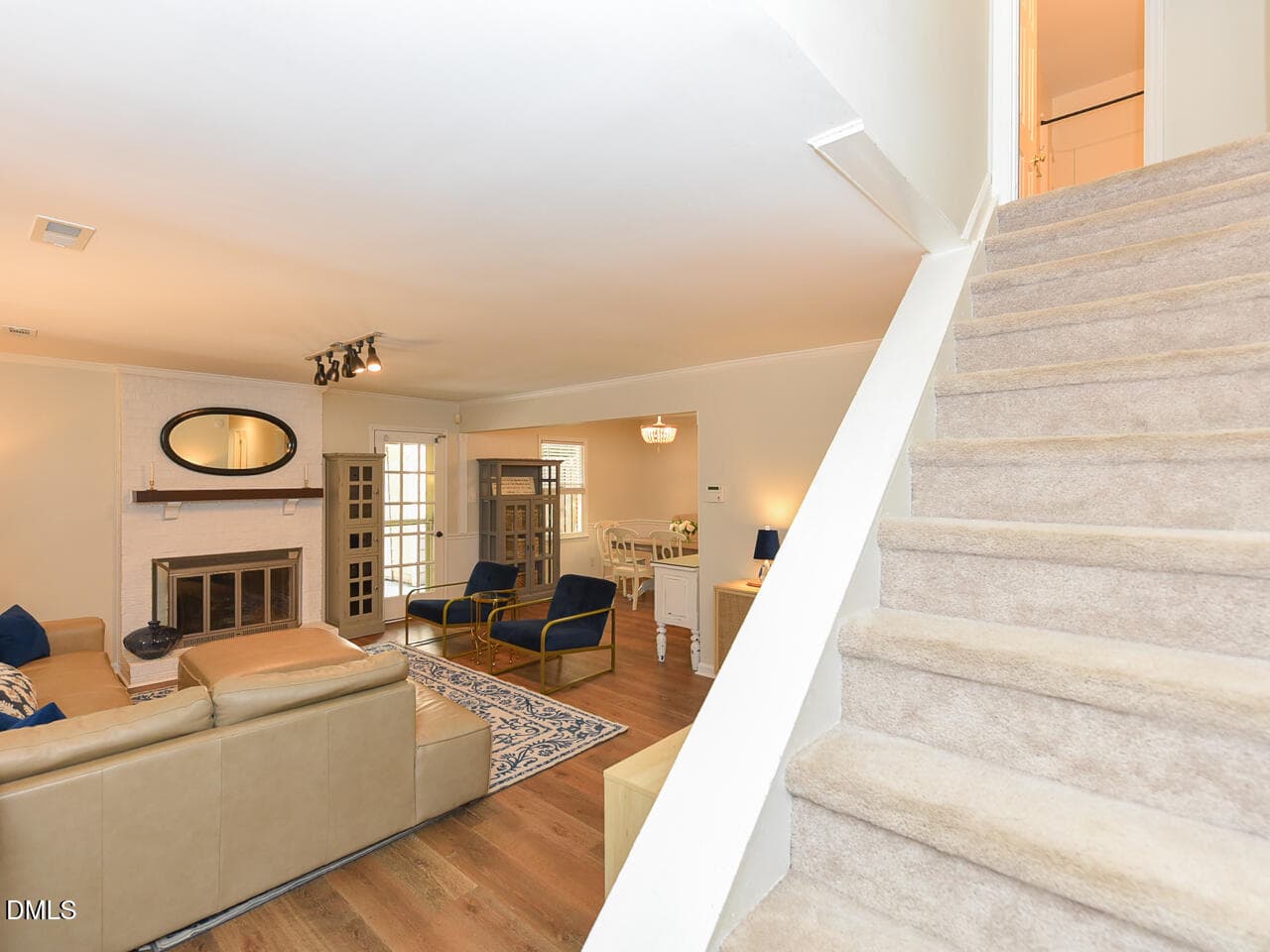 Interior - stairs - OK - 5674 Hamstead Crossing, Raleigh, NC 27612, Raleigh
