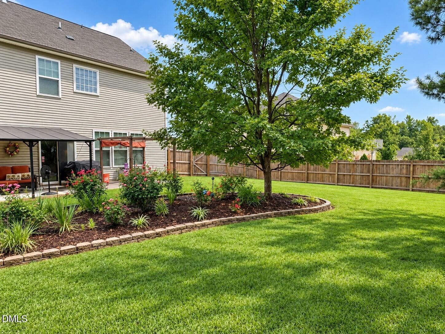 Backyard - 724 Forrest Lane, Creedmoor, NC 27522
