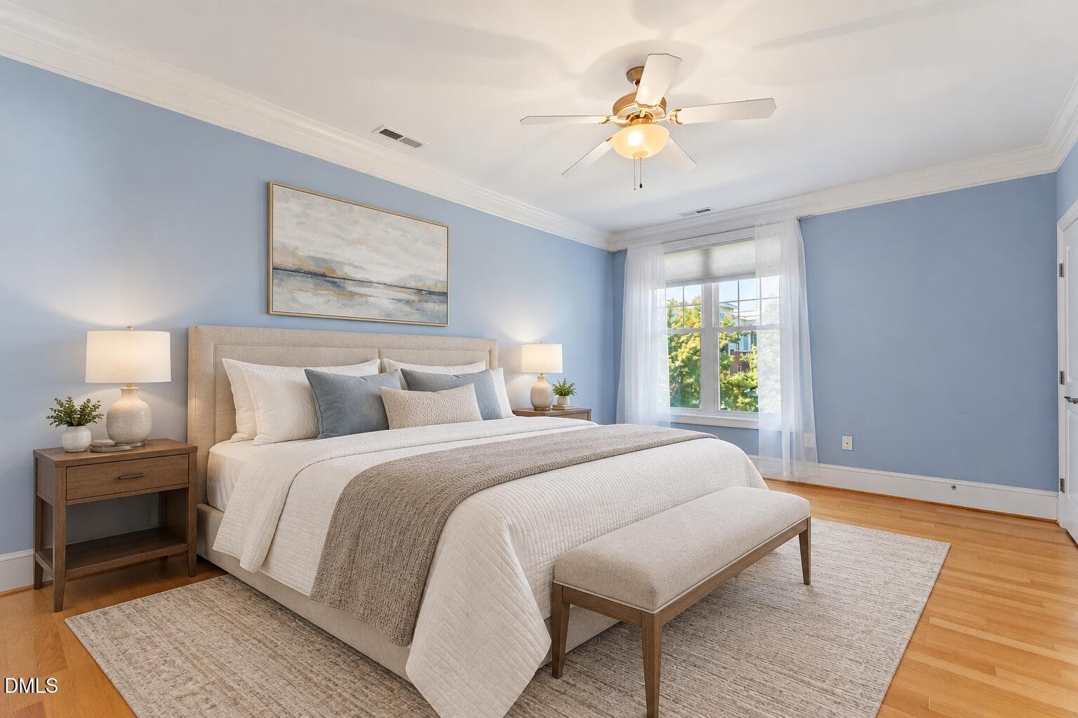 Primary Bedroom | Virtually Staged - 501 Finsbury Street Apt 303, Durham, NC 27703, Durham