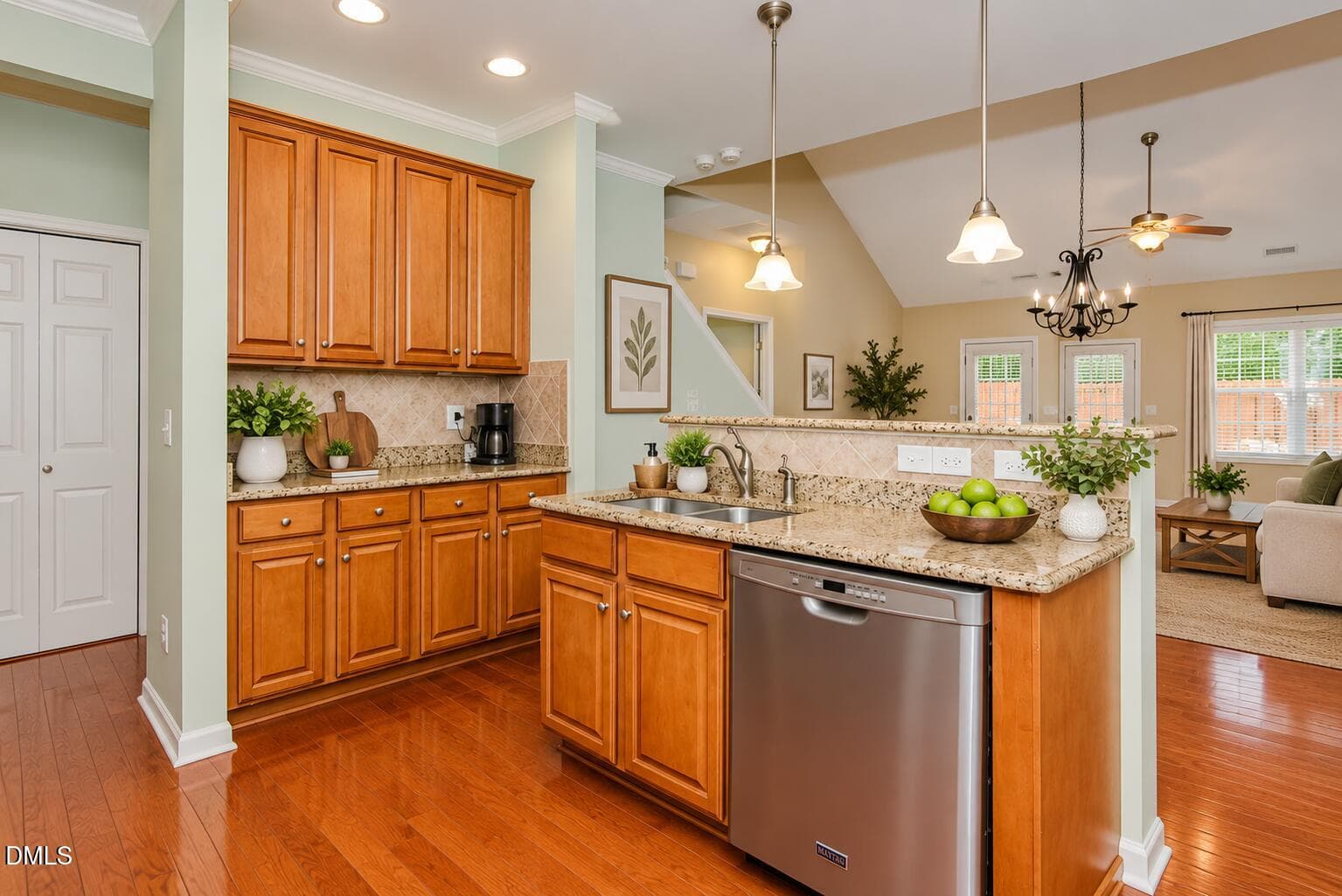 Kitchen Virtually staged - 119 Starling Street, Mebane, NC 27302, Mebane