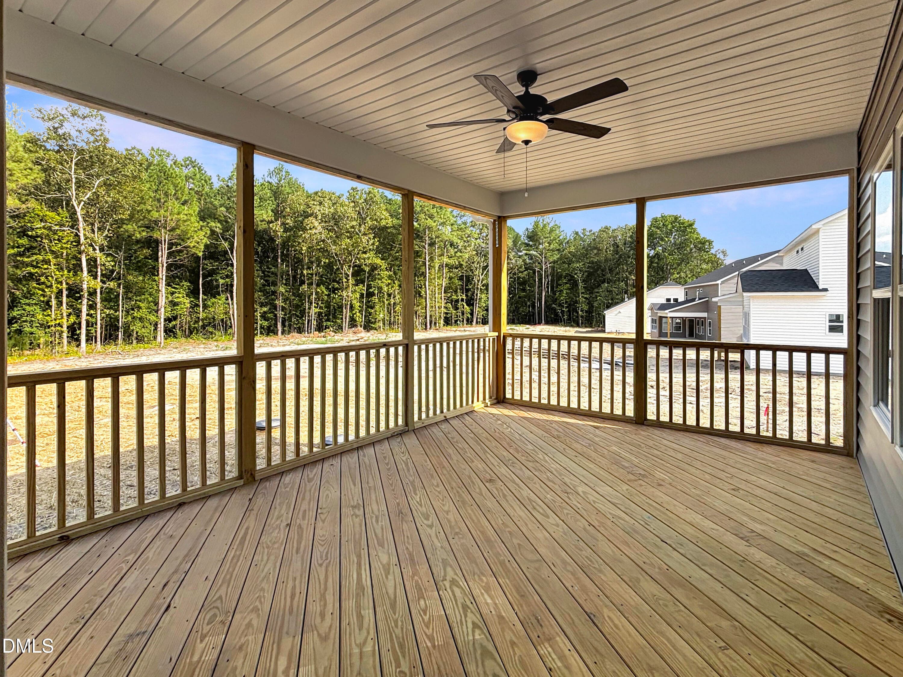 Oversized Rear Covered Deck - 83 Bluestone Drive, Lillington, NC 27546