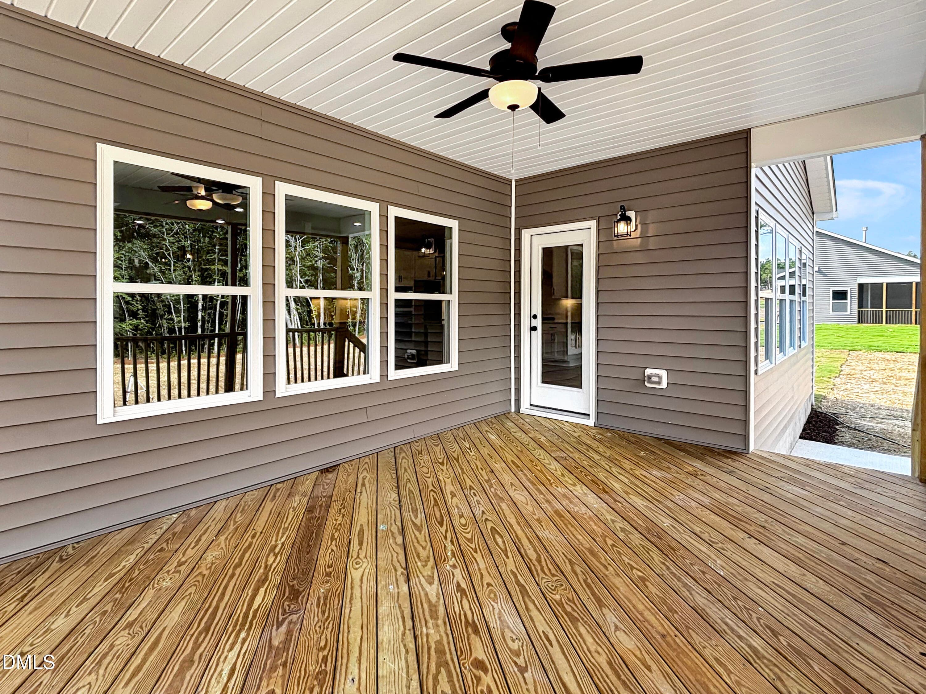 Oversized Rear Covered Deck - 83 Bluestone Drive, Lillington, NC 27546