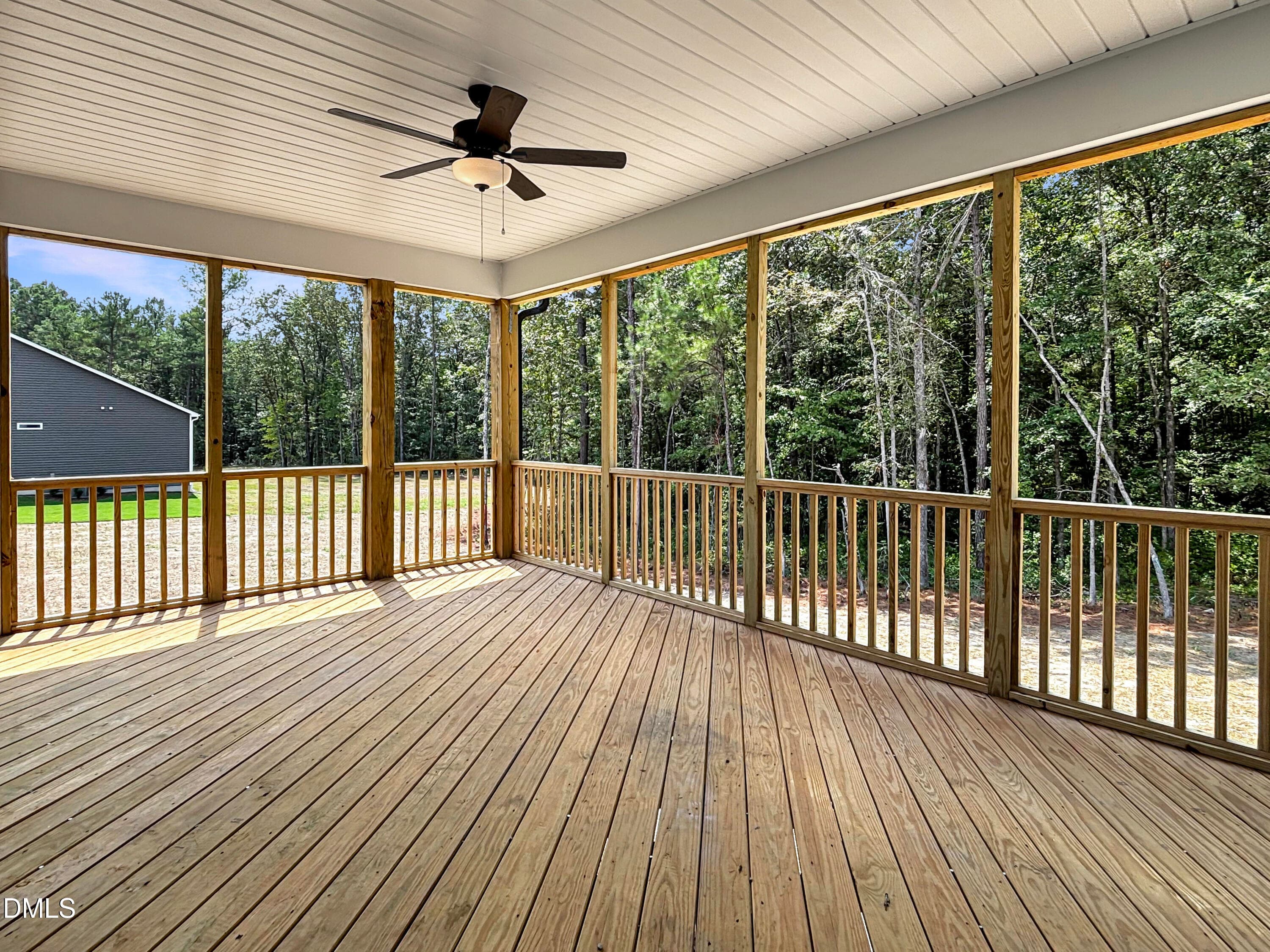 Oversized Rear Covered Deck - 83 Bluestone Drive, Lillington, NC 27546
