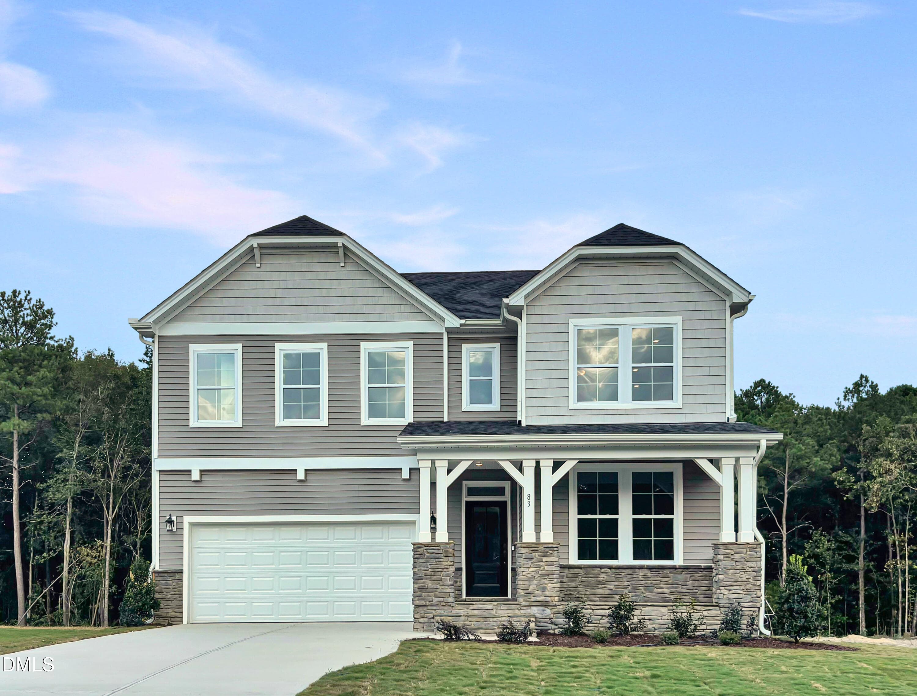 Front Exterior - 83 Bluestone Drive, Lillington, NC 27546