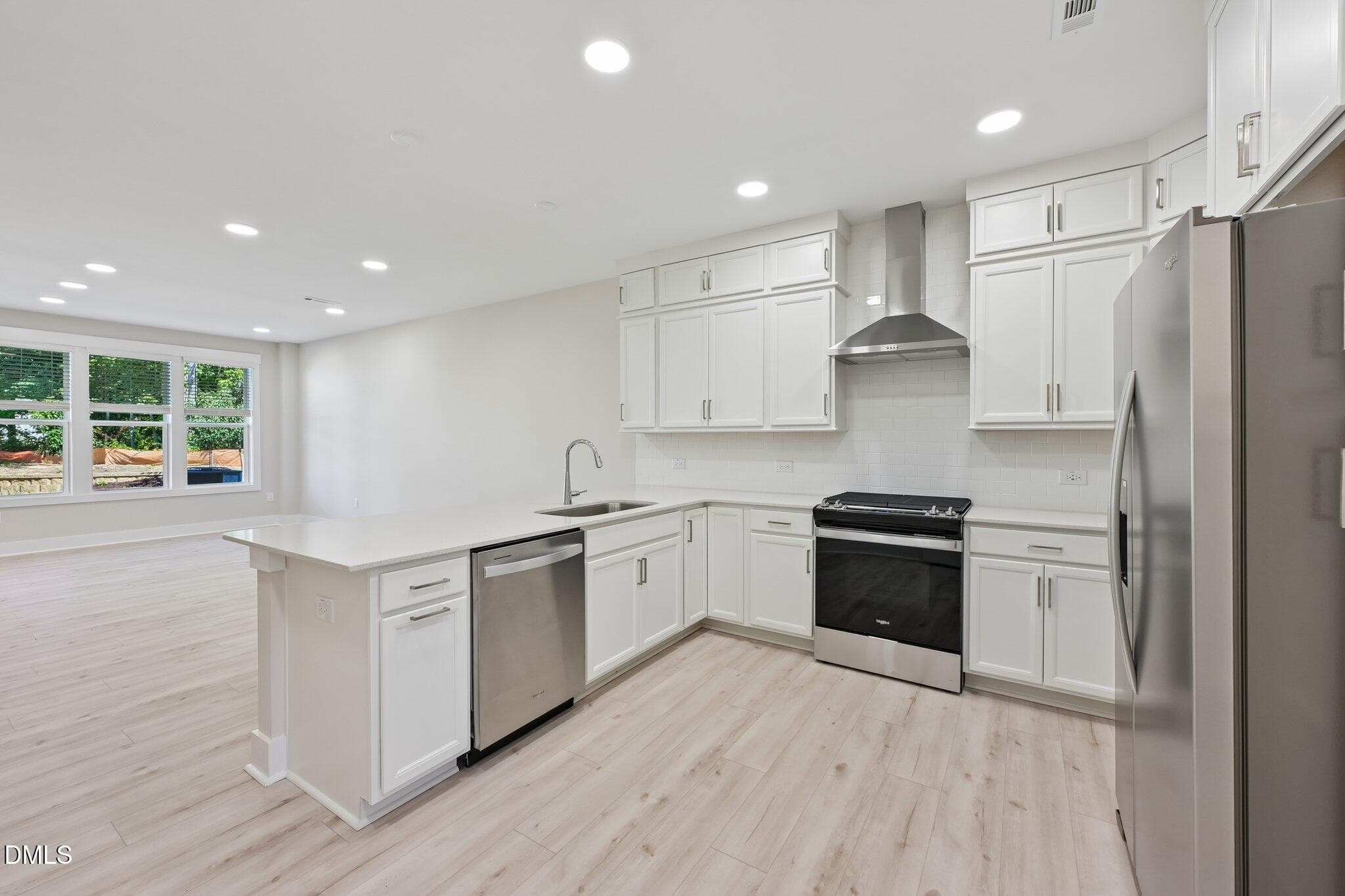 Kitchen with Stainless Appliances - 942 Steel Mill Lane, Apex, NC 27523, Apex
