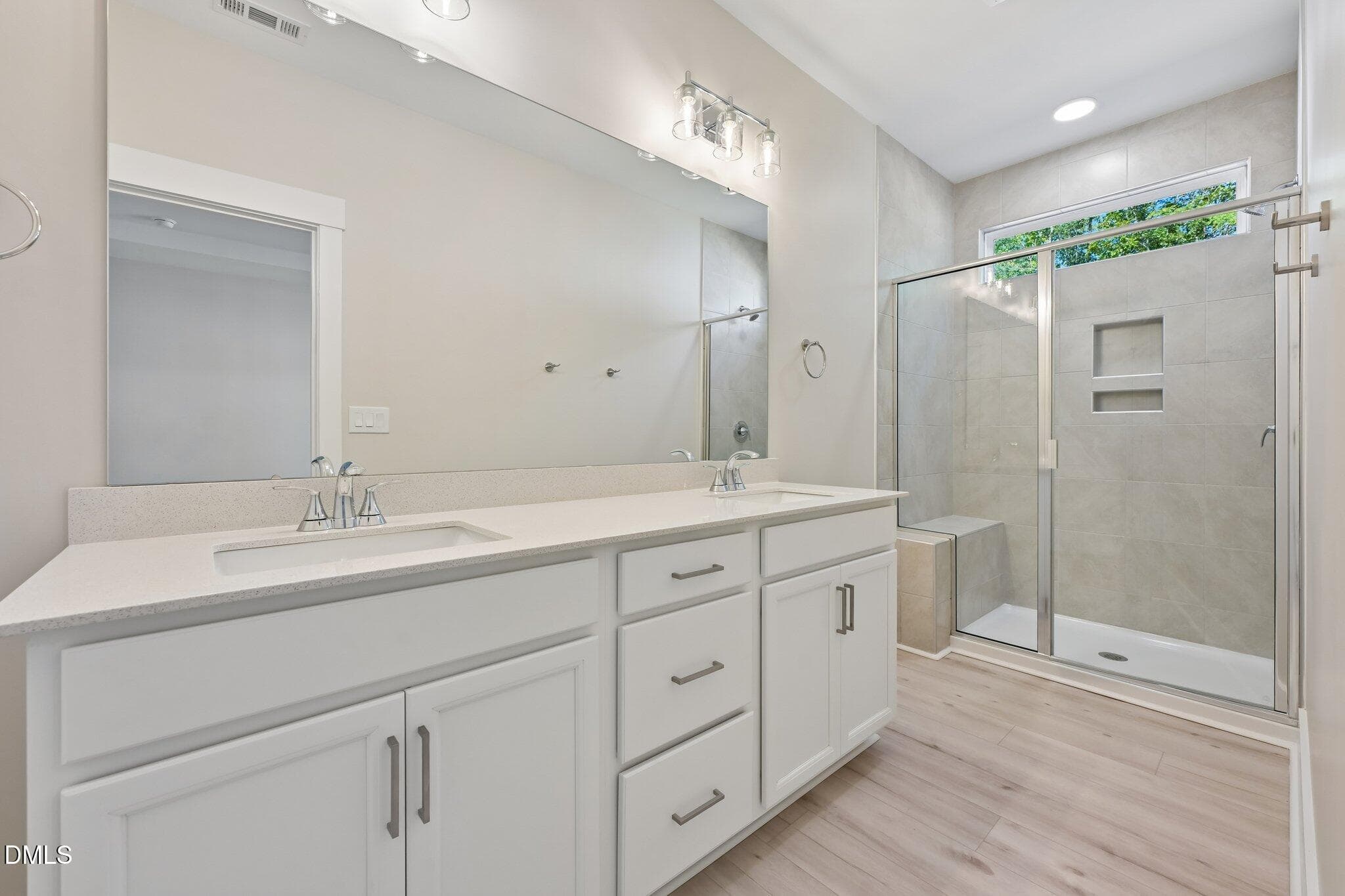 Primary Bath with Dual Vanity 9/9/26 - 942 Steel Mill Lane, Apex, NC 27523, Apex