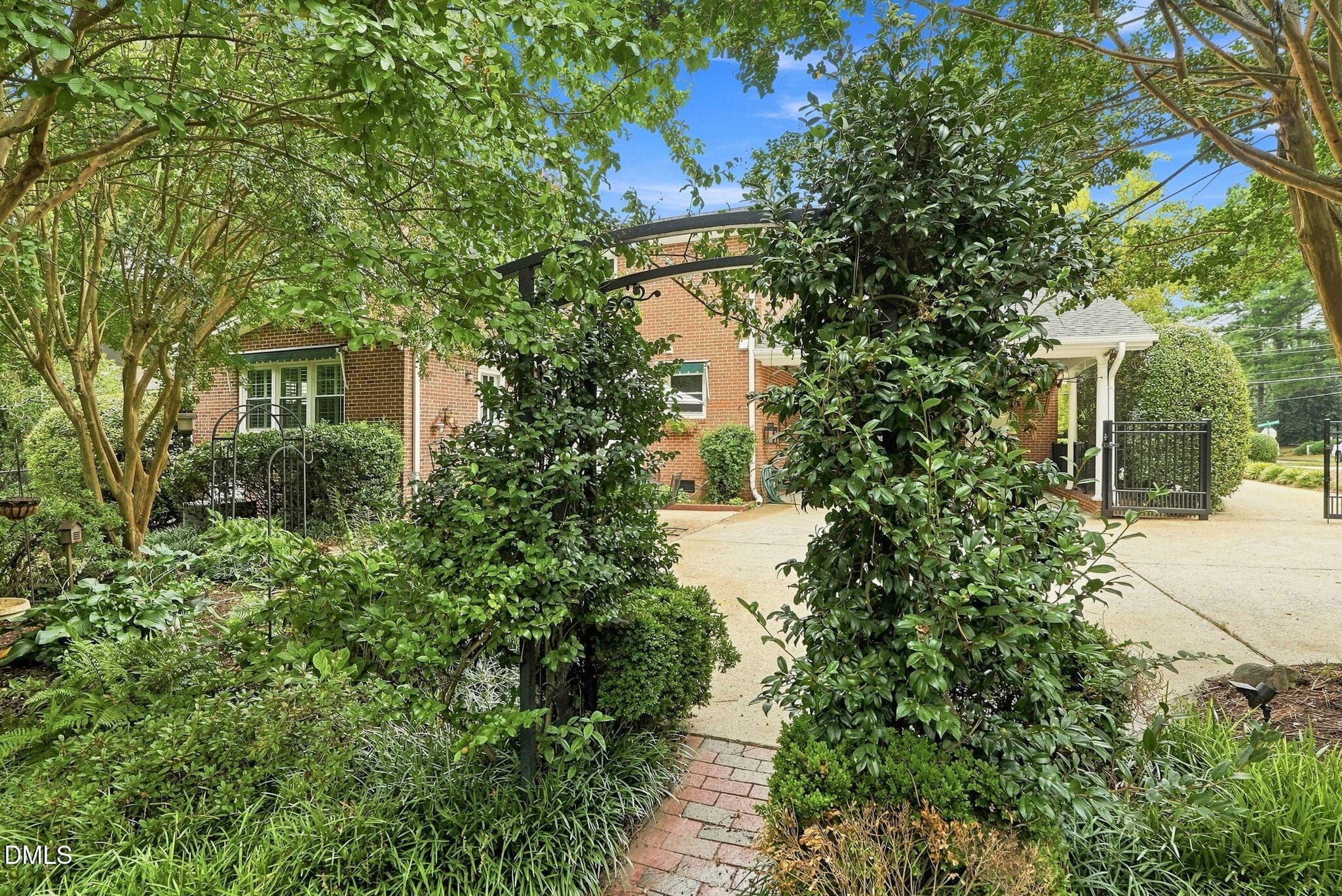 Back Yard Arbor - 1014 Country Ridge Drive, Raleigh, NC 27609, Raleigh