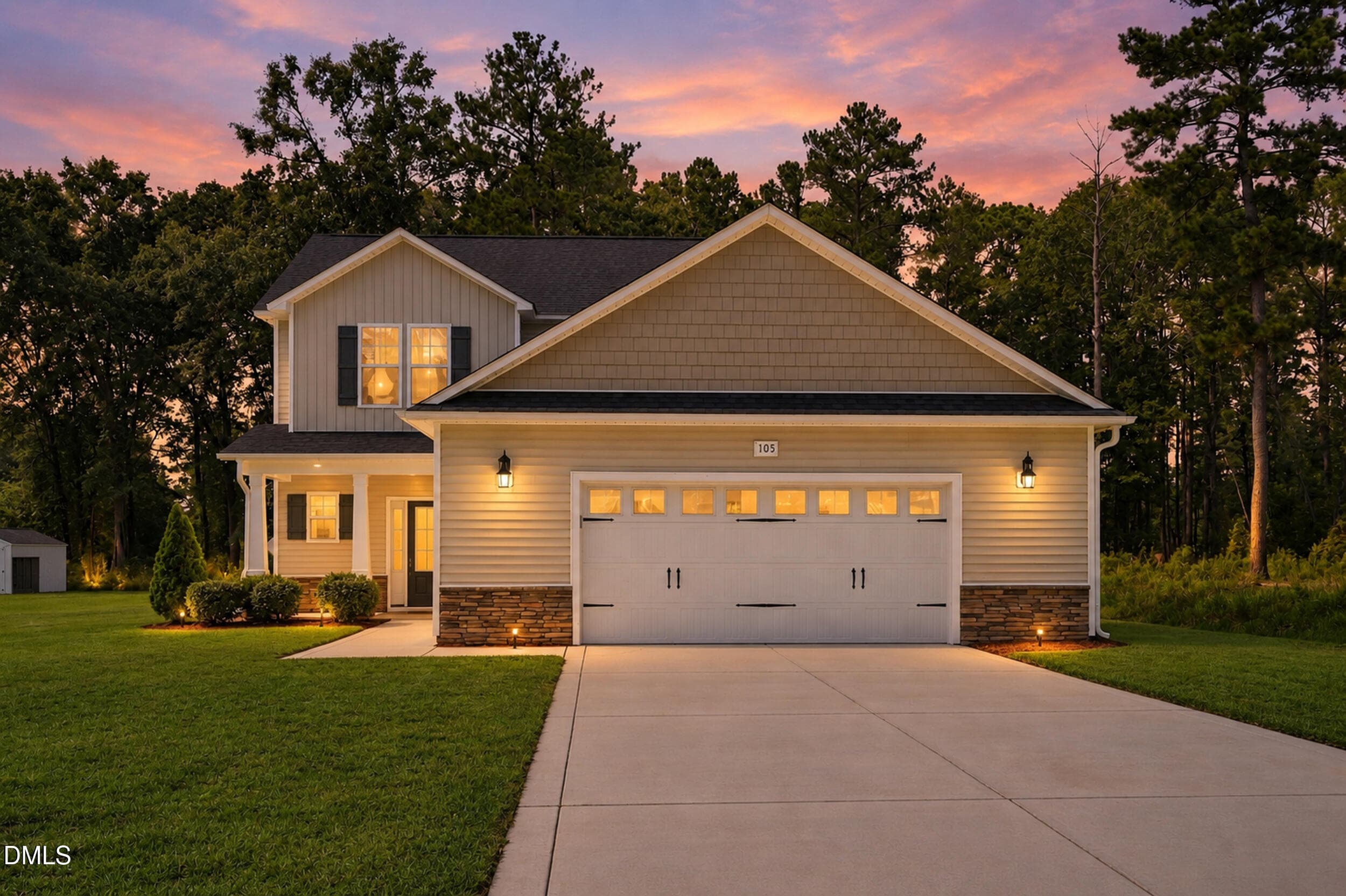 3_007_twilight - 105 Forest Wood Drive, Salemburg, NC 28385