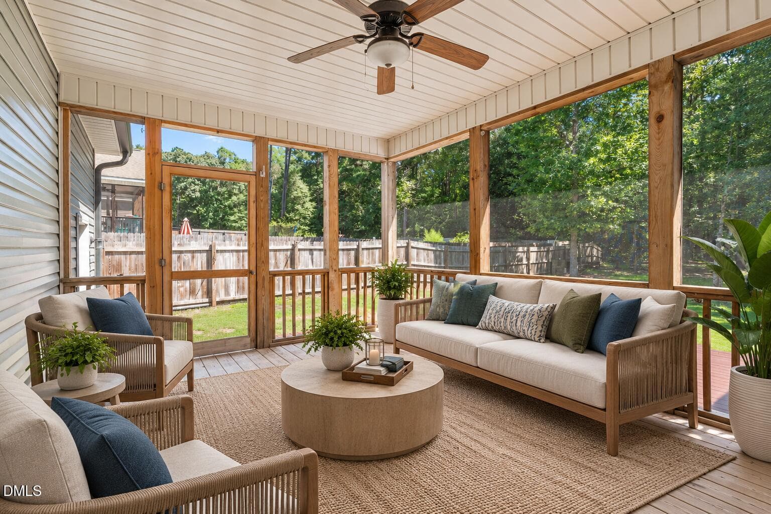 Screened Porch - Enhanced Wood - 500 Wood Valley Drive, Four Oaks, NC 27524, Four Oaks