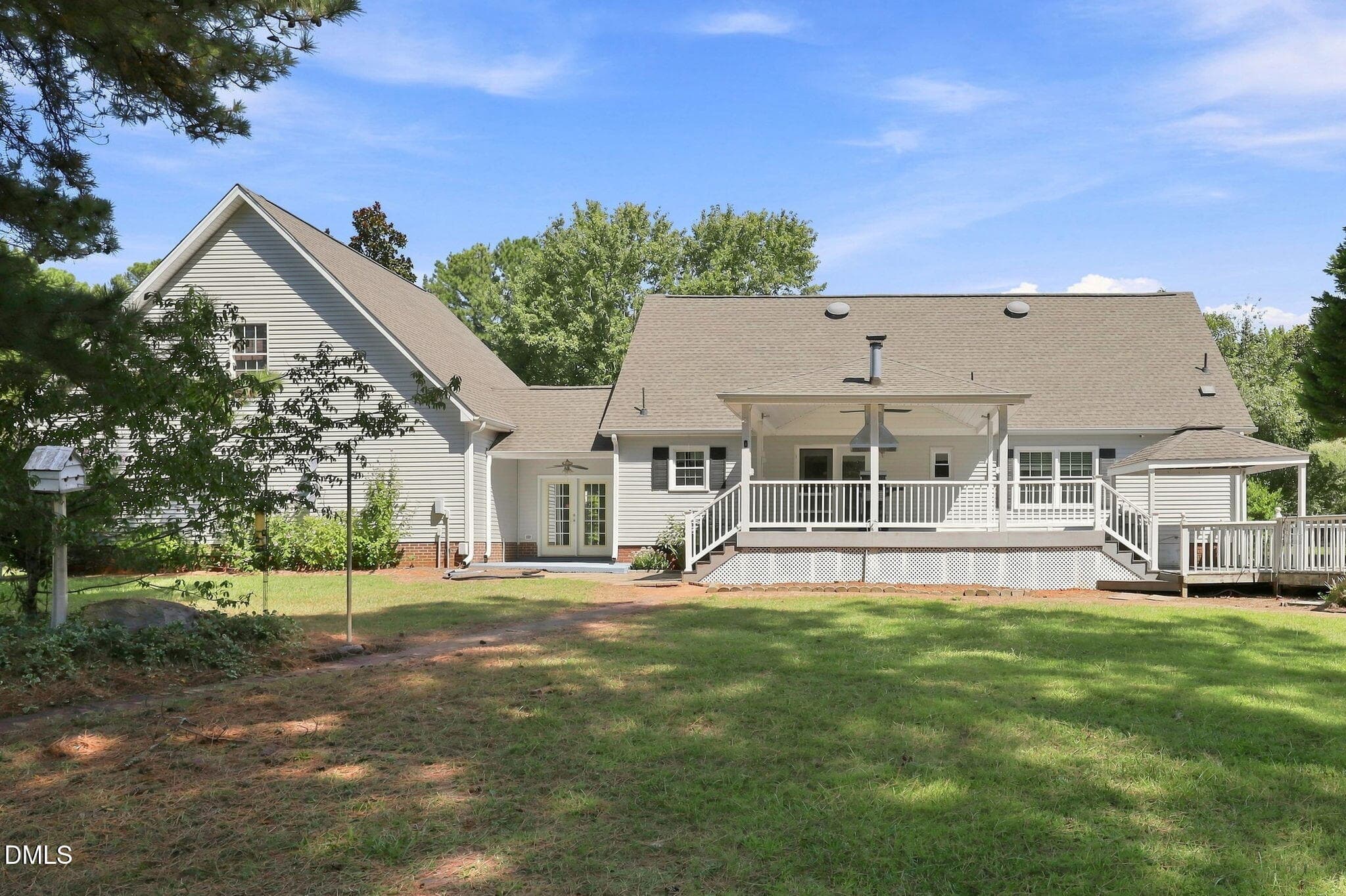 Rear view - 3590 Tom Hunt Road, Oxford, NC 27565