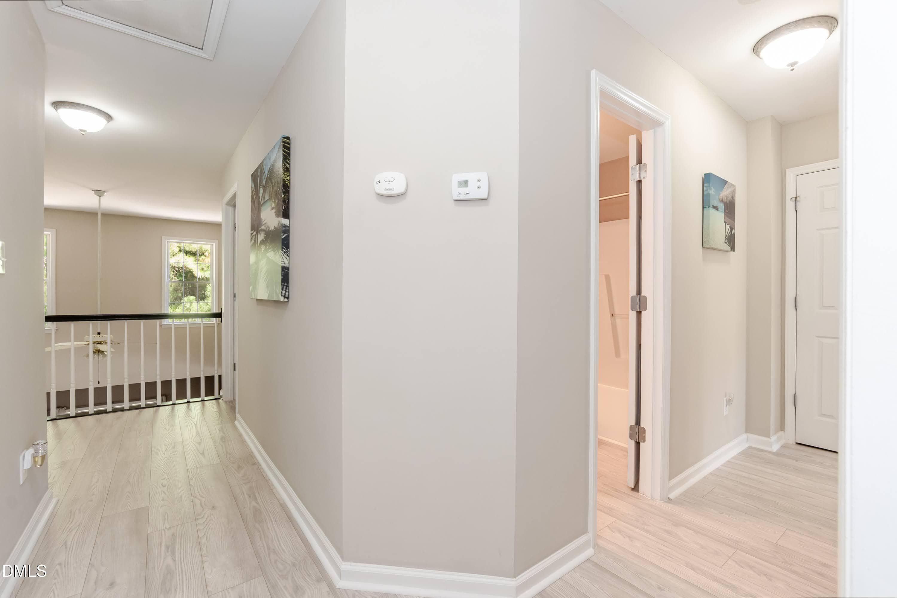 second floor hallway - 3047 Coxindale Drive, Raleigh, NC 27615, Raleigh