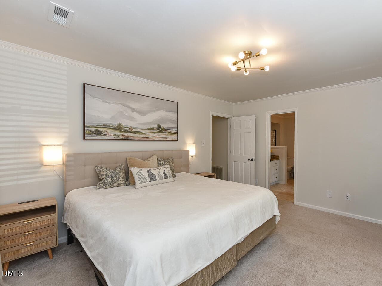 Interior - downstairs - primary bedroom - 5674 Hamstead Crossing, Raleigh, NC 27612, Raleigh