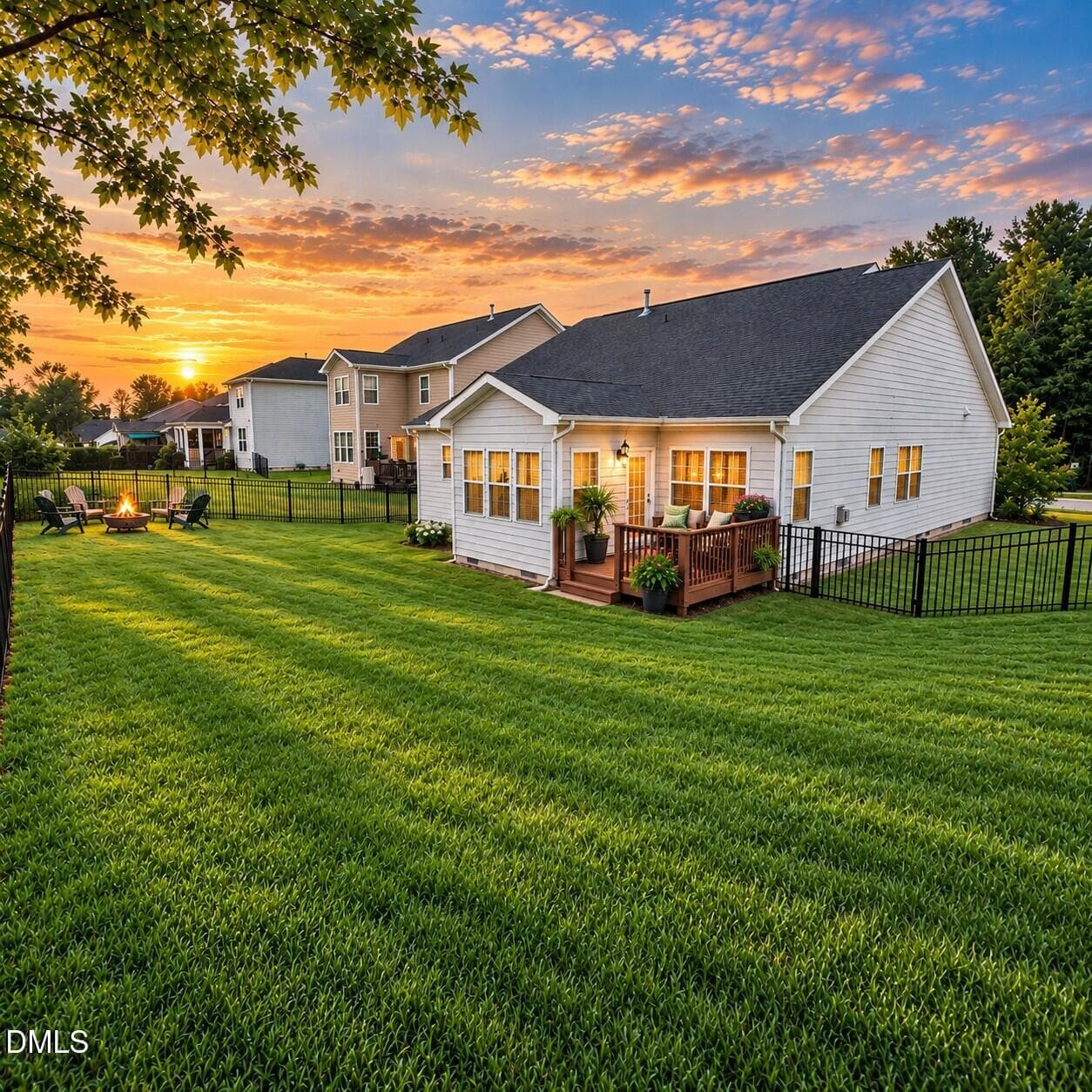 Back YardXX - 1813 Knights Crest Way Way, Wake Forest, NC 27587, Wake Forest