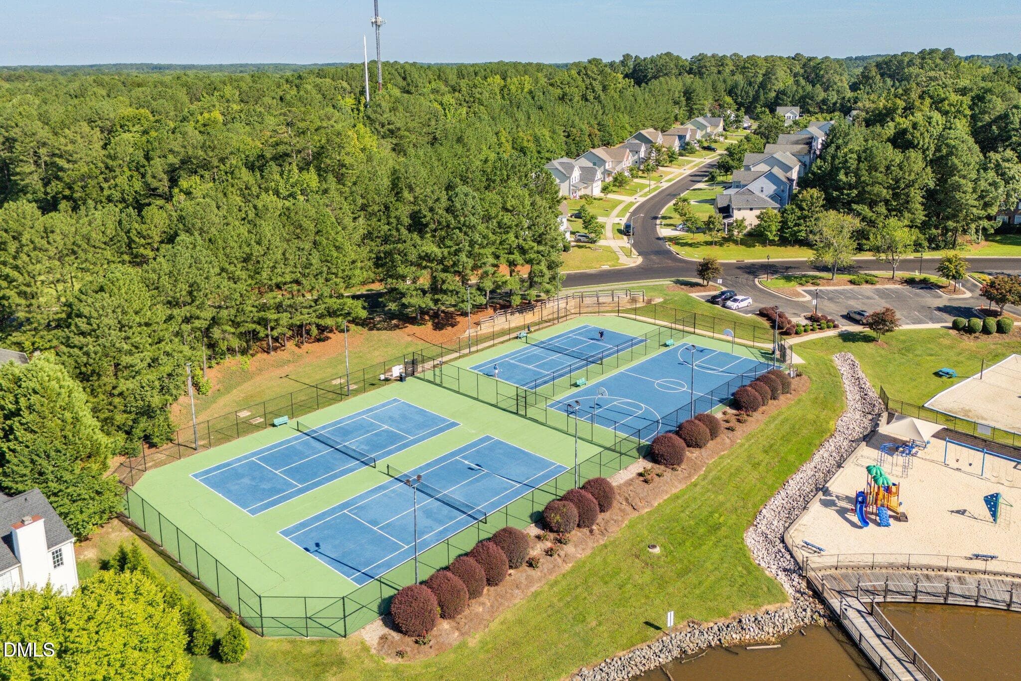 tennis & pickle ball - 107 Stoney Drive, Durham, NC 27703, Durham