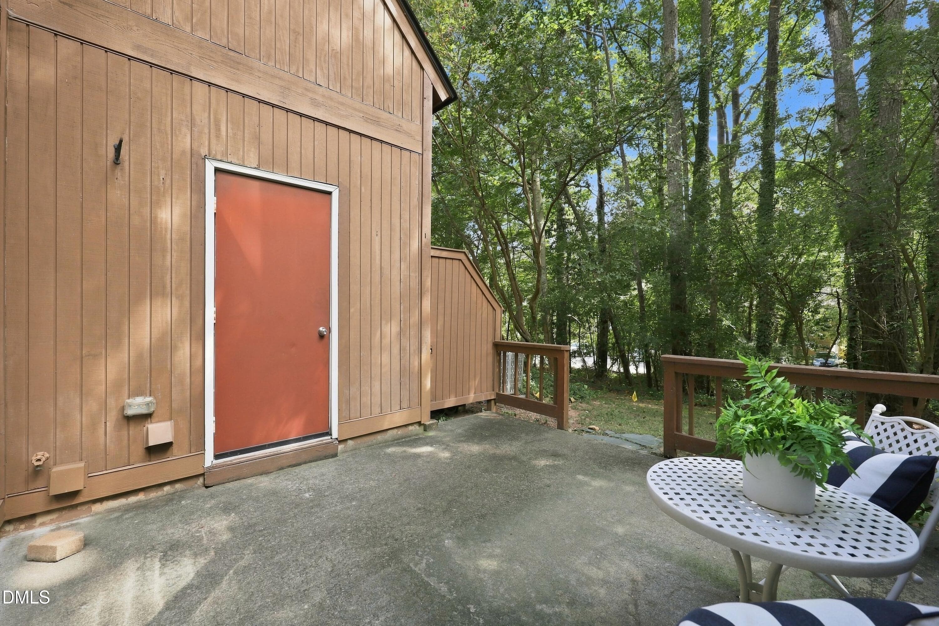 Patio w/ storage - 4307 Southwind Drive, Raleigh, NC 27613, Raleigh