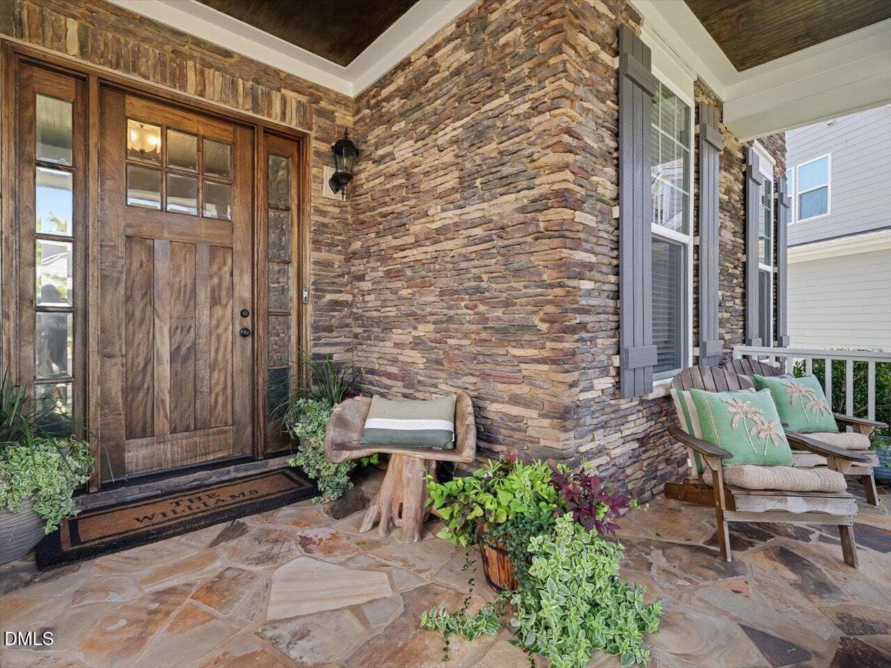 007-Front Porch - 137 Treeline Court, Holly Springs, NC 27540, Holly Springs