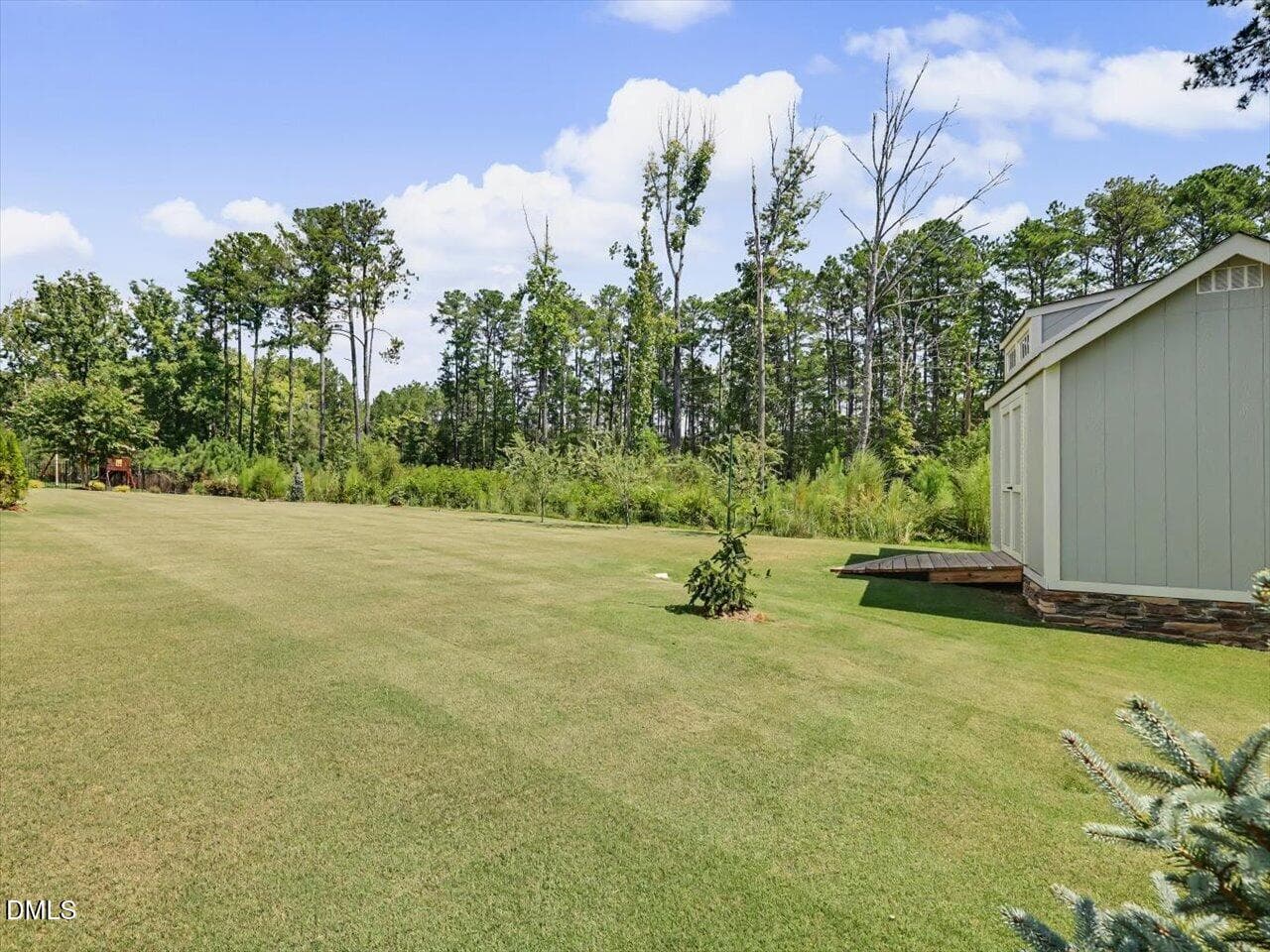083-Backyard - 137 Treeline Court, Holly Springs, NC 27540, Holly Springs