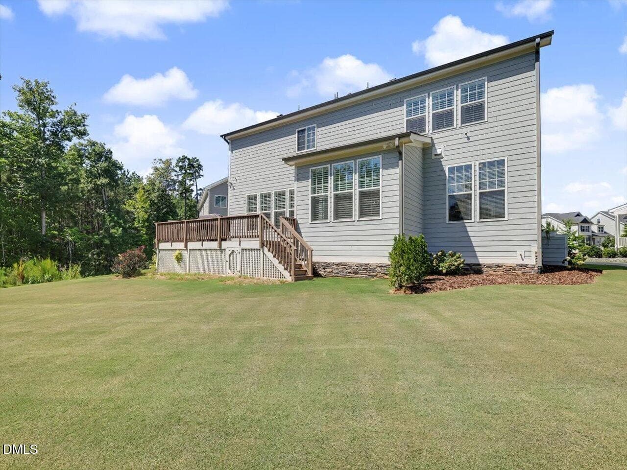 085-Back of House - 137 Treeline Court, Holly Springs, NC 27540, Holly Springs