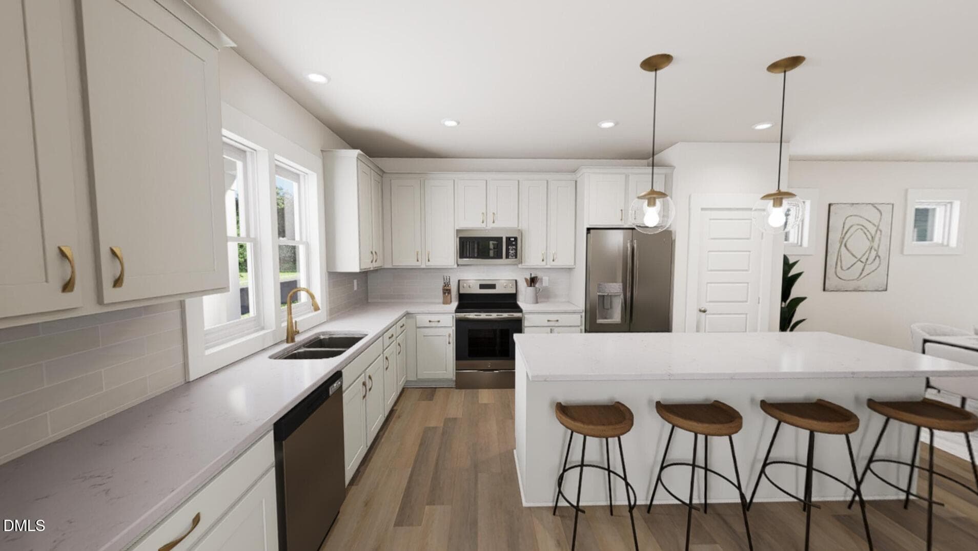 Kitchen - London Fog Interior - 404 Everlong Lane, Wendell, NC 27591, Wendell
