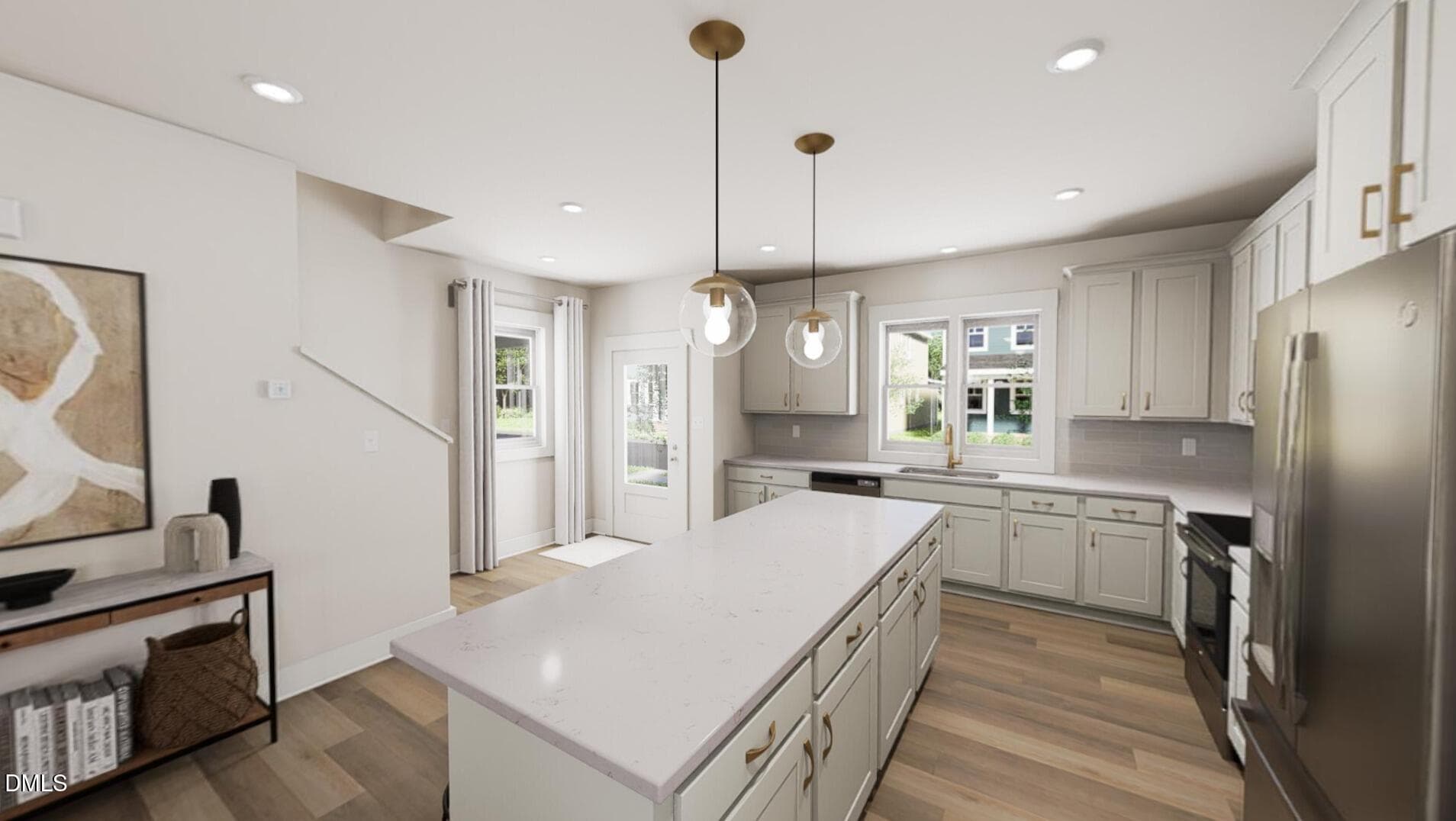 Kitchen View - 404 Everlong Lane, Wendell, NC 27591, Wendell