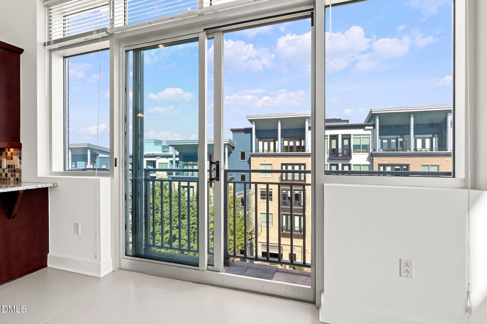 sliders showing french balcony - 2608 Erwin Road 402, Durham, NC 27705, Durham