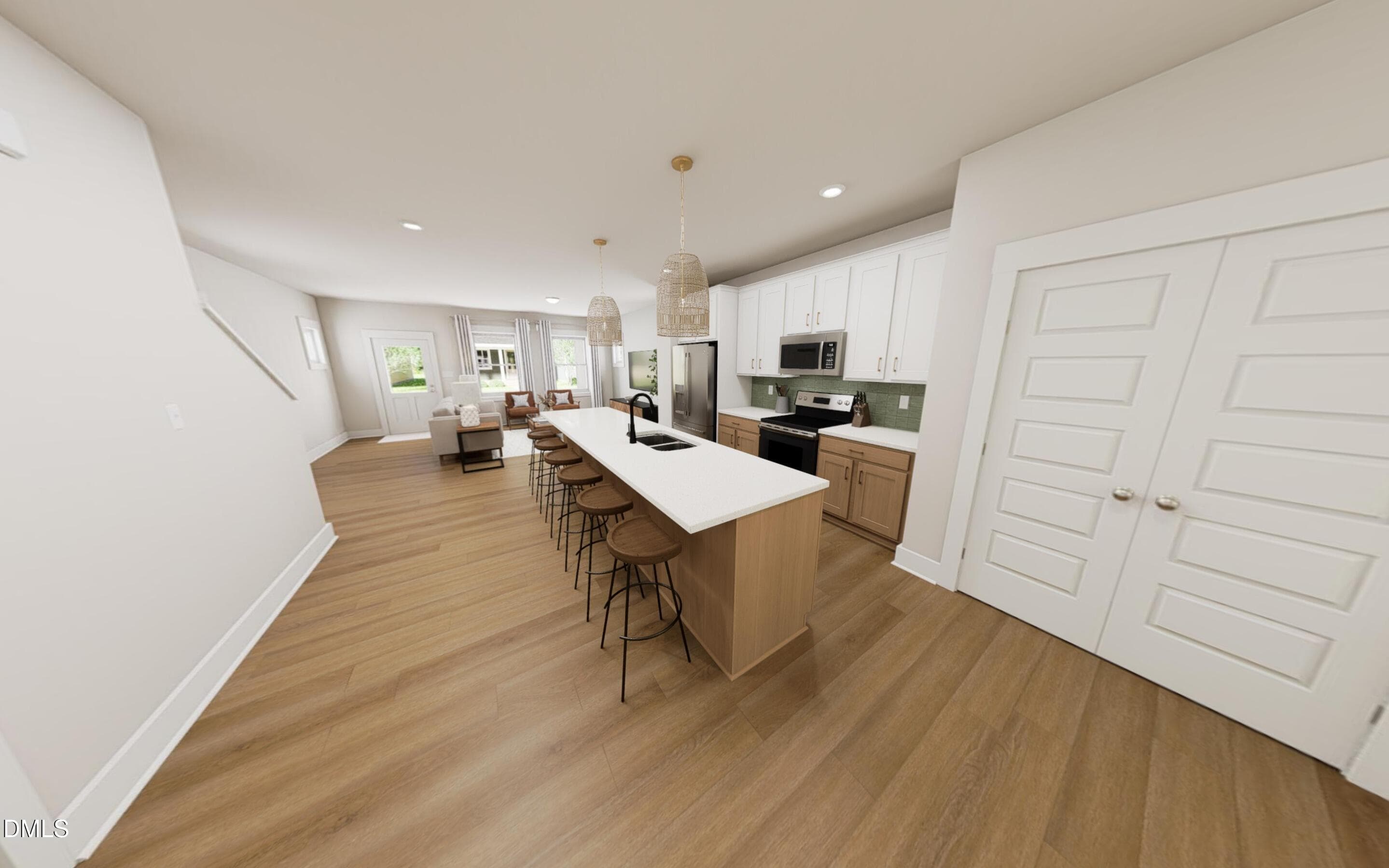 Kitchen - Bougie Boho Interior - 416 Everlong Lane, Wendell, NC 27591, Wendell