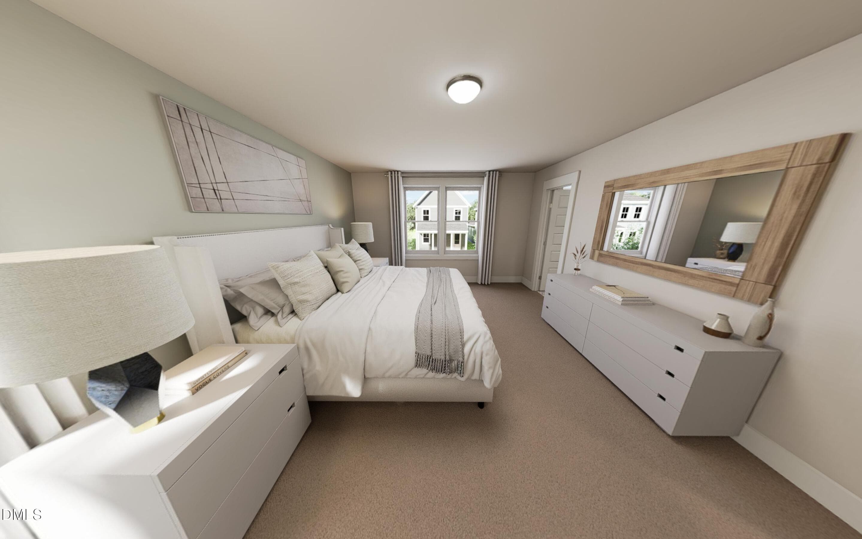 Main Bedroom - Bougie Boho Interior - 416 Everlong Lane, Wendell, NC 27591, Wendell