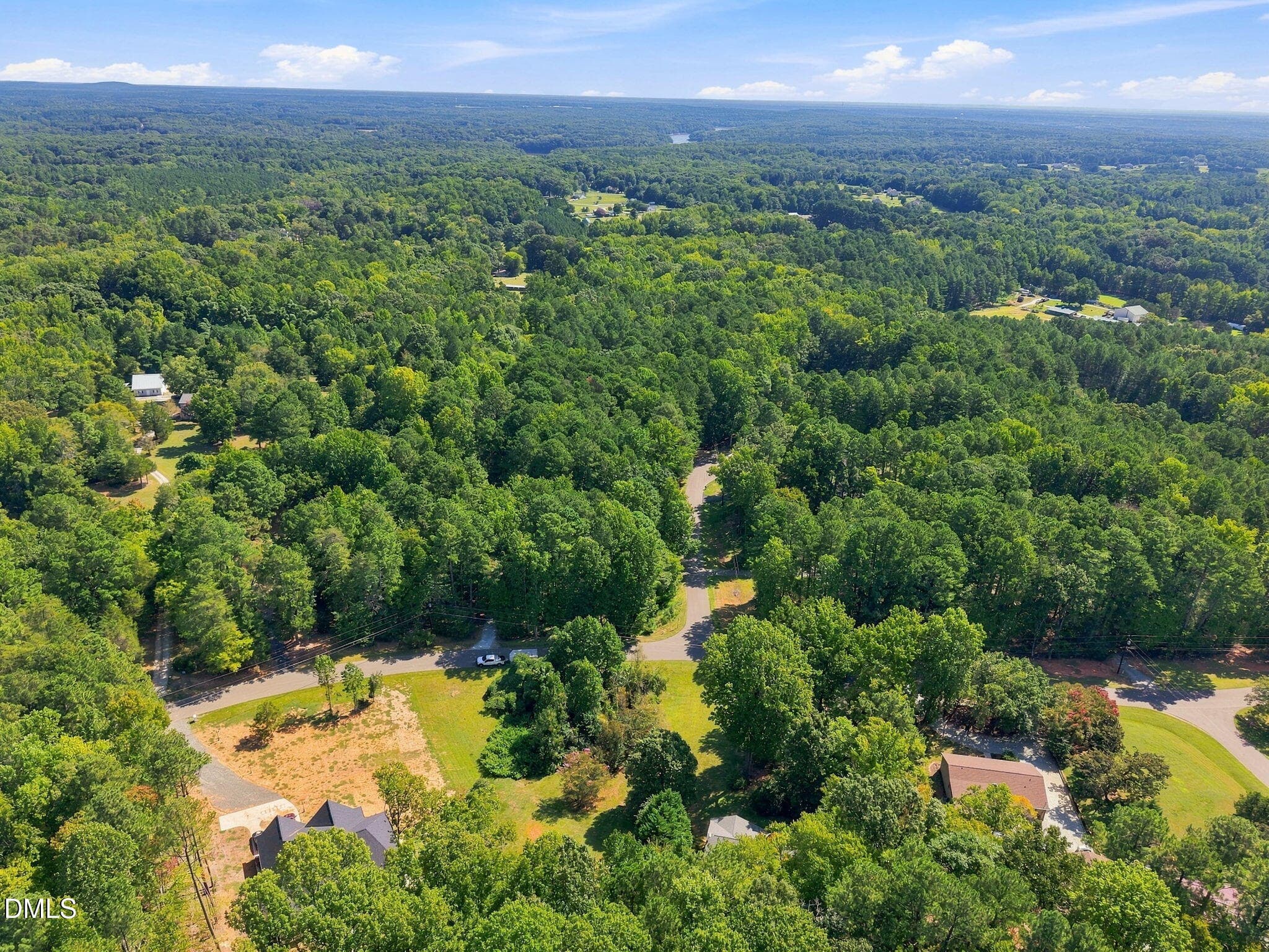 Aerial - 7825 Country Knoll Road, Bahama, NC 27503, Bahama