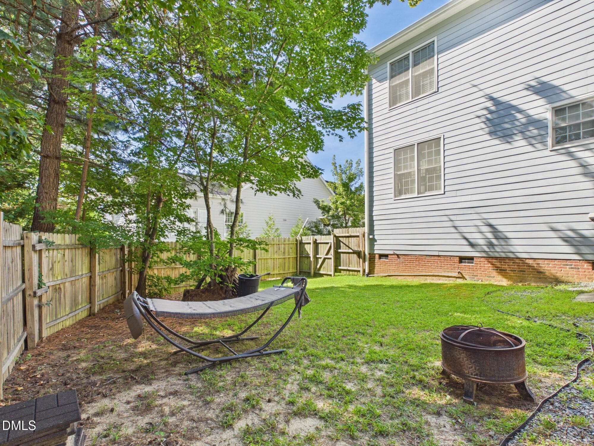 Back yard 2 - 6 Upton Court, Durham, NC 27713, Durham